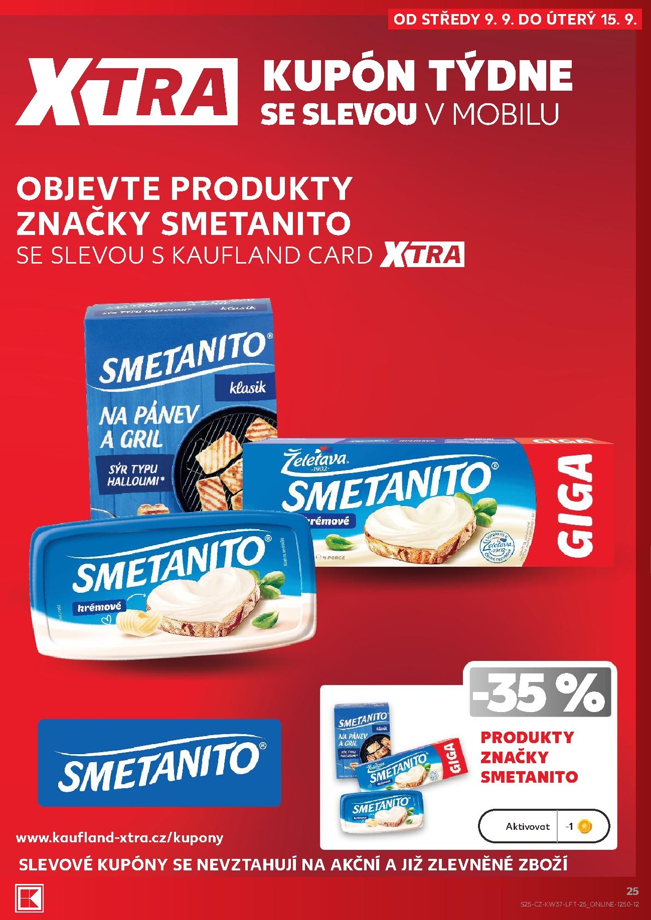 kaufland - Kaufland - Kolín leták na příští týden od středy 09.09.2026 do úterý 15.09.2026 - page: 25