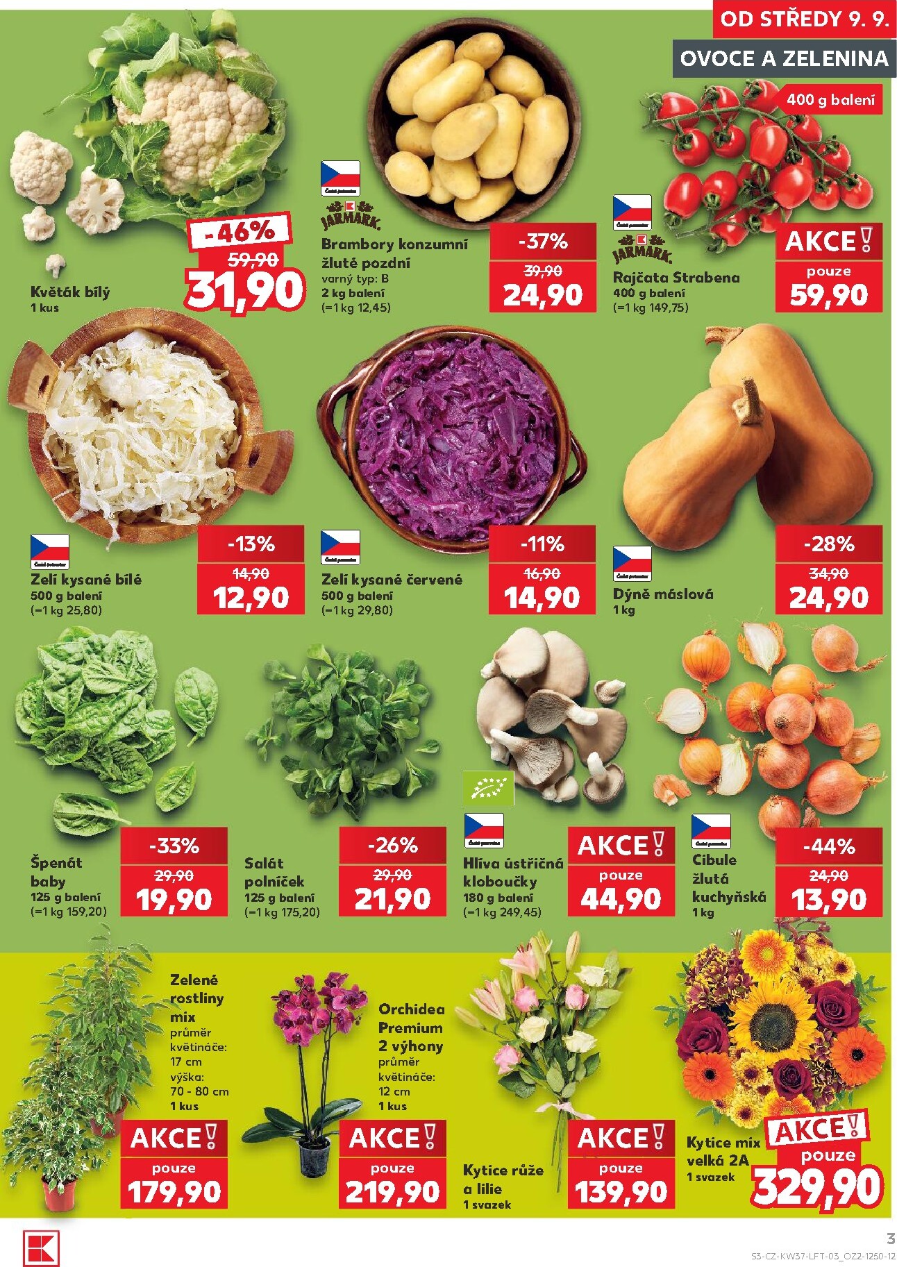 kaufland - Kaufland - Kolín leták na příští týden od středy 09.09.2026 do úterý 15.09.2026 - page: 3