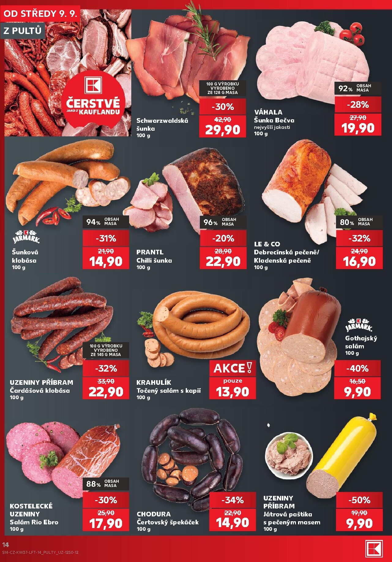 kaufland - Kaufland - Kolín leták na příští týden od středy 09.09.2026 do úterý 15.09.2026 - page: 14