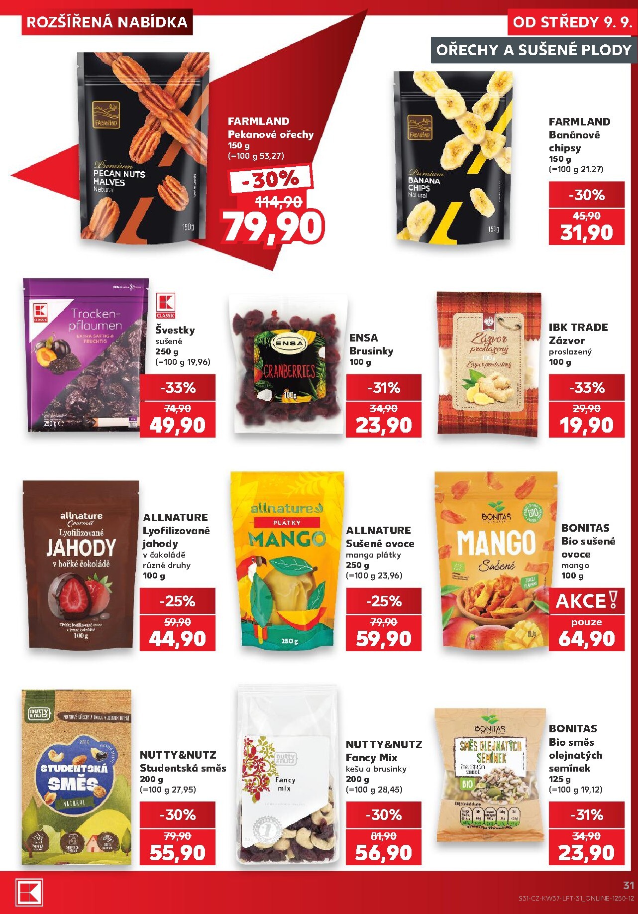 kaufland - Kaufland - Kolín leták na příští týden od středy 09.09.2026 do úterý 15.09.2026 - page: 31