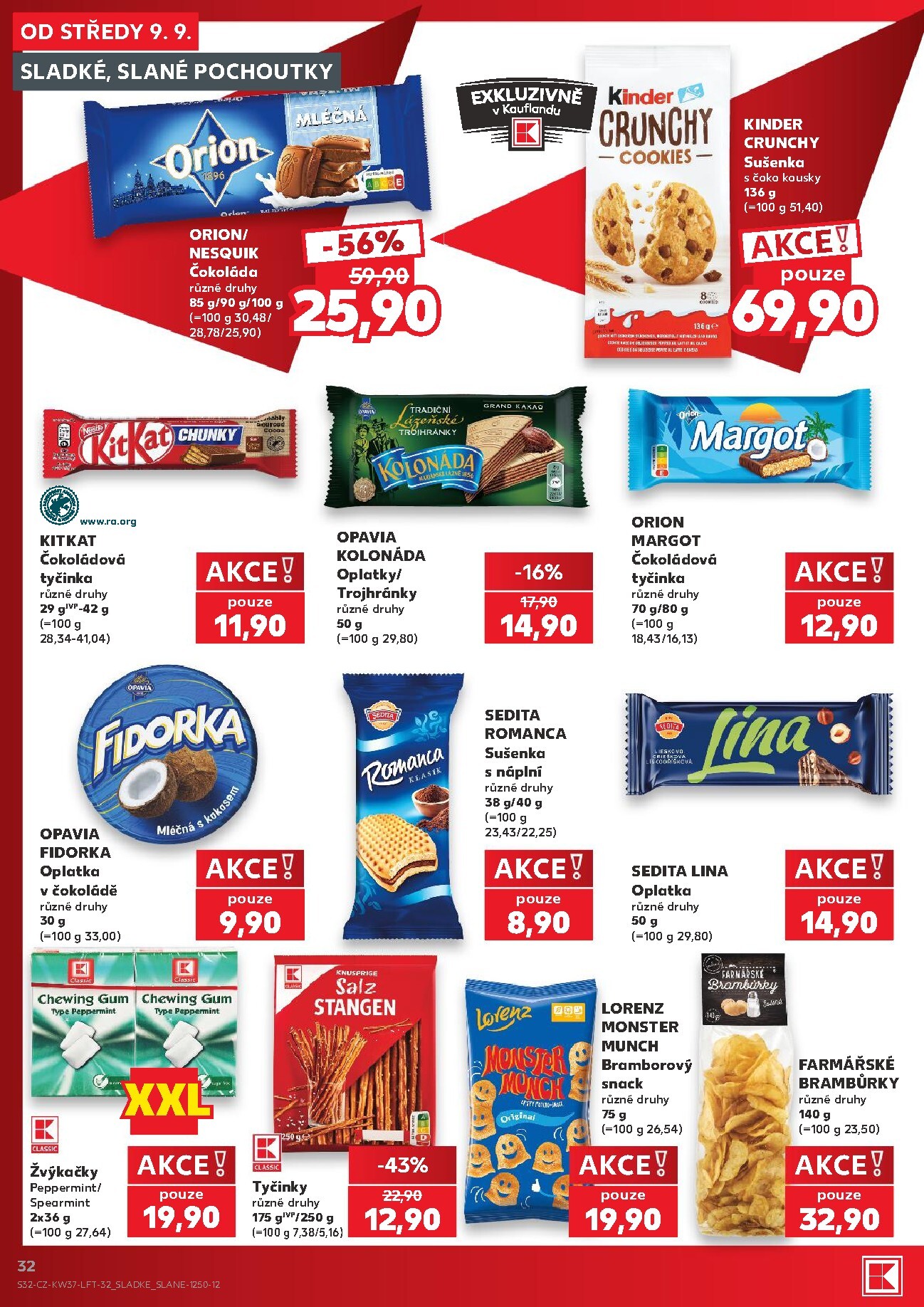 kaufland - Kaufland - Kolín leták na příští týden od středy 09.09.2026 do úterý 15.09.2026 - page: 32