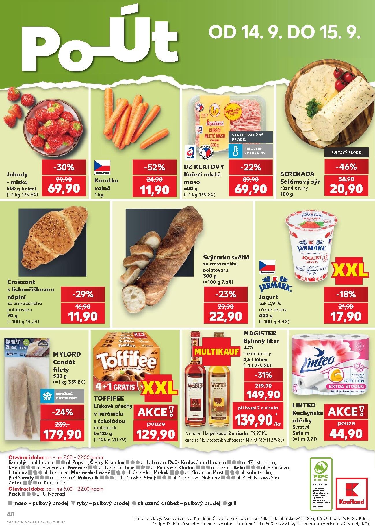 kaufland - Kaufland - Kolín leták na příští týden od středy 09.09.2026 do úterý 15.09.2026 - page: 48