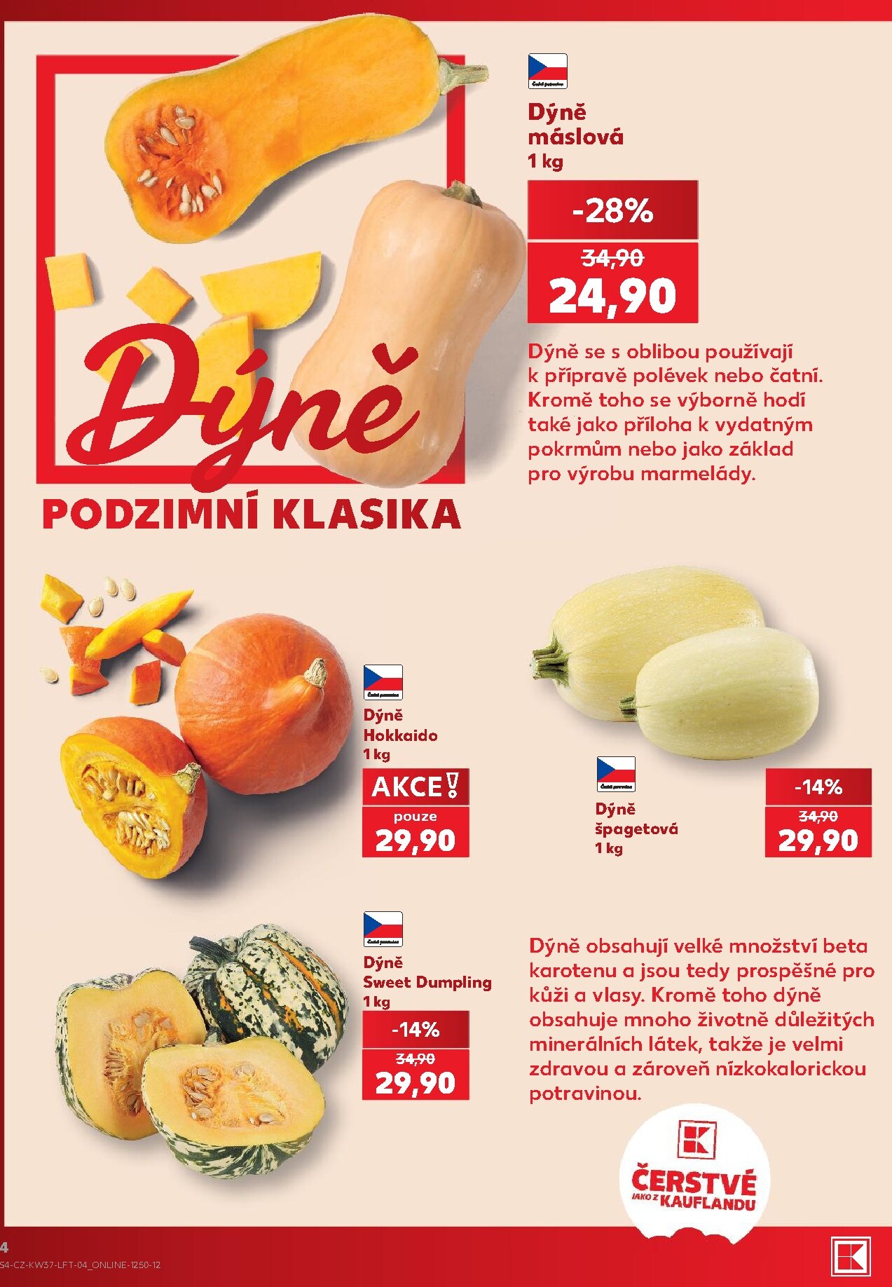 kaufland - Kaufland - Kolín leták na příští týden od středy 09.09.2026 do úterý 15.09.2026 - page: 4
