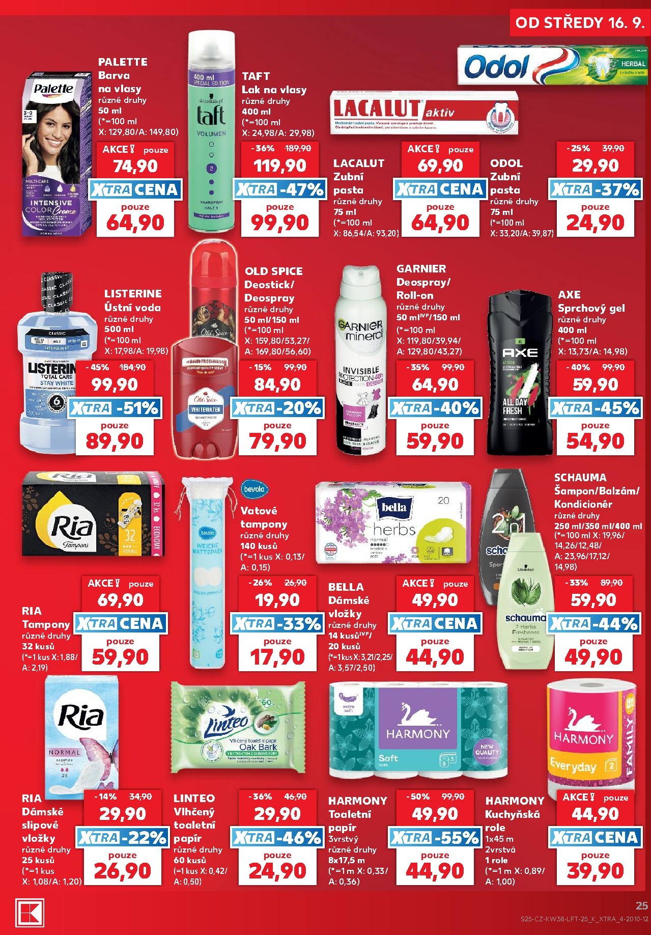 kaufland - Kaufland - Kolín leták na příští týden od středy 16.09.2026 do úterý 22.09.2026 - page: 25