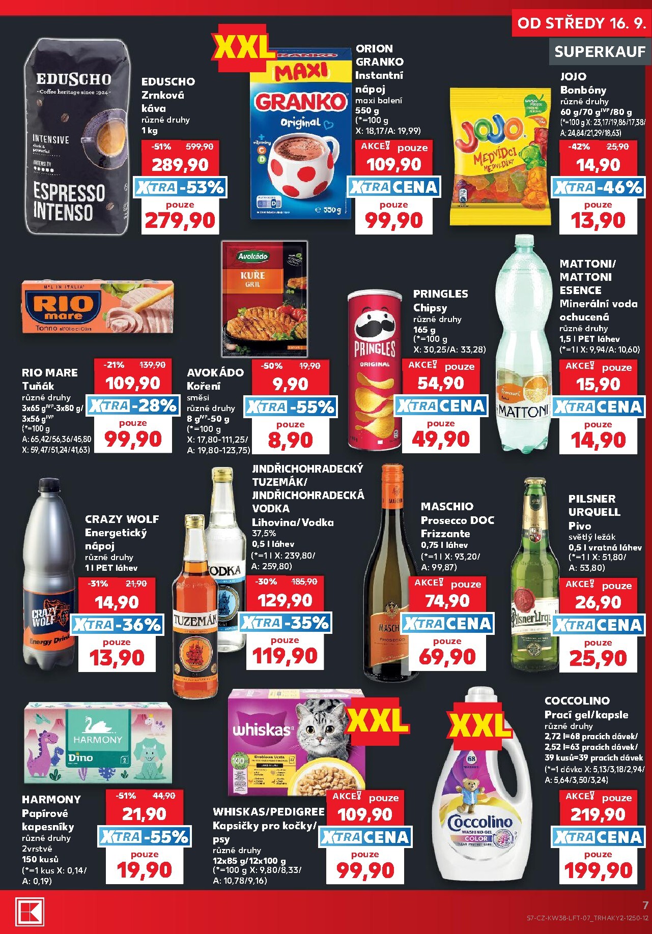 kaufland - Kaufland - Kolín leták na příští týden od středy 16.09.2026 do úterý 22.09.2026 - page: 7