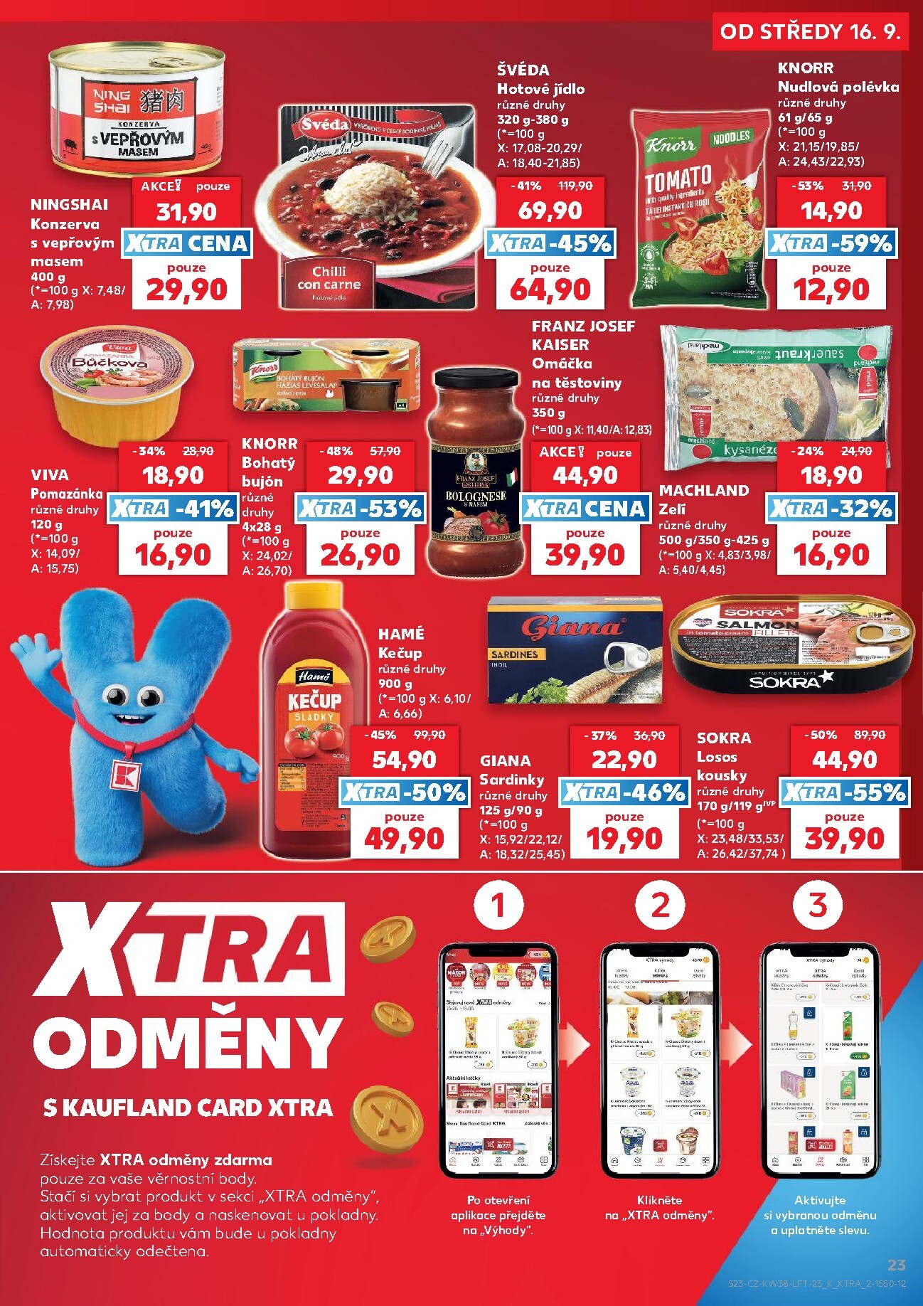kaufland - Kaufland - Kolín leták na příští týden od středy 16.09.2026 do úterý 22.09.2026 - page: 23