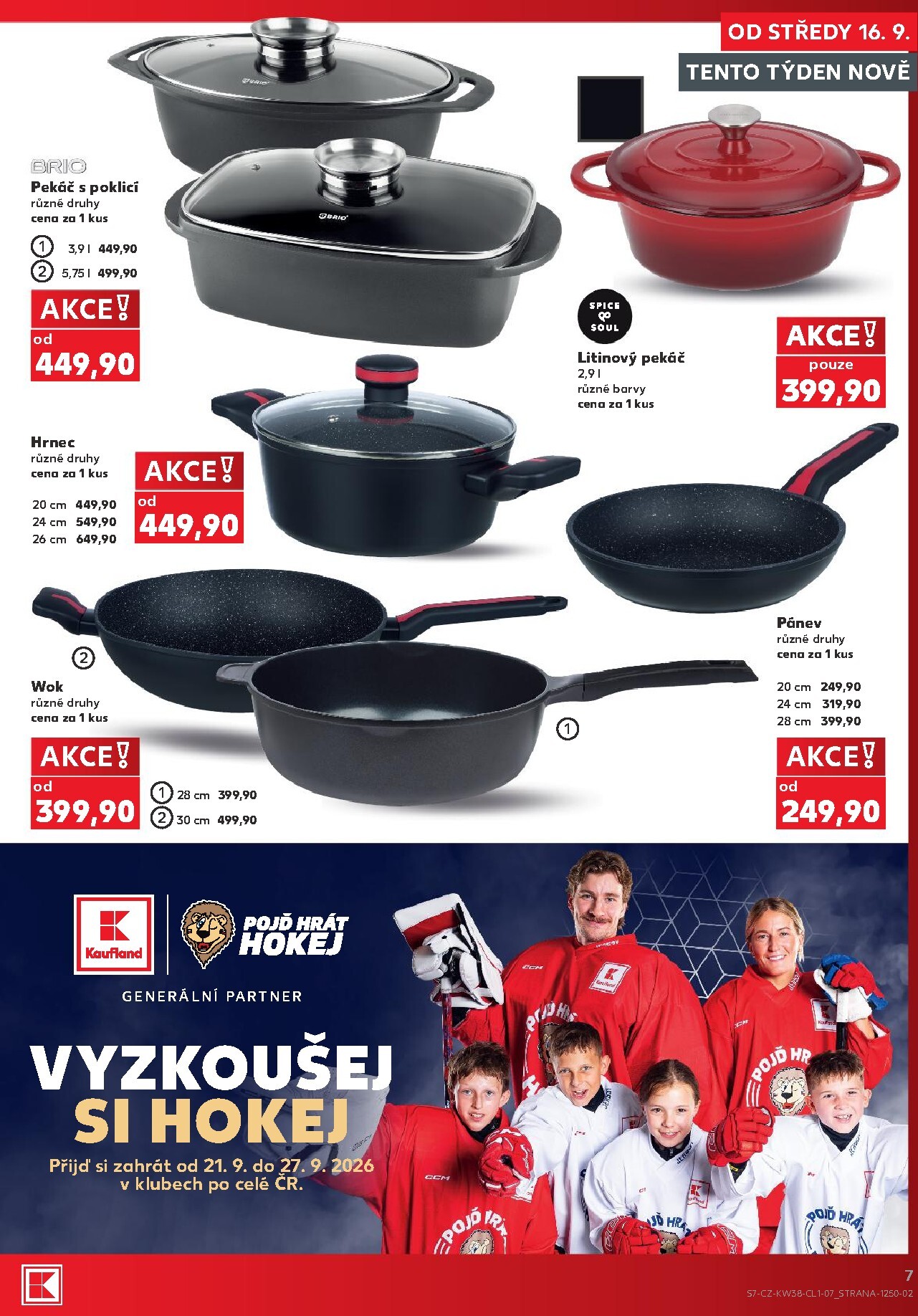 kaufland - Kaufland - Kolín - Spotřební zboží leták na příští týden od středy 16.09.2026 do úterý 22.09.2026 - page: 7