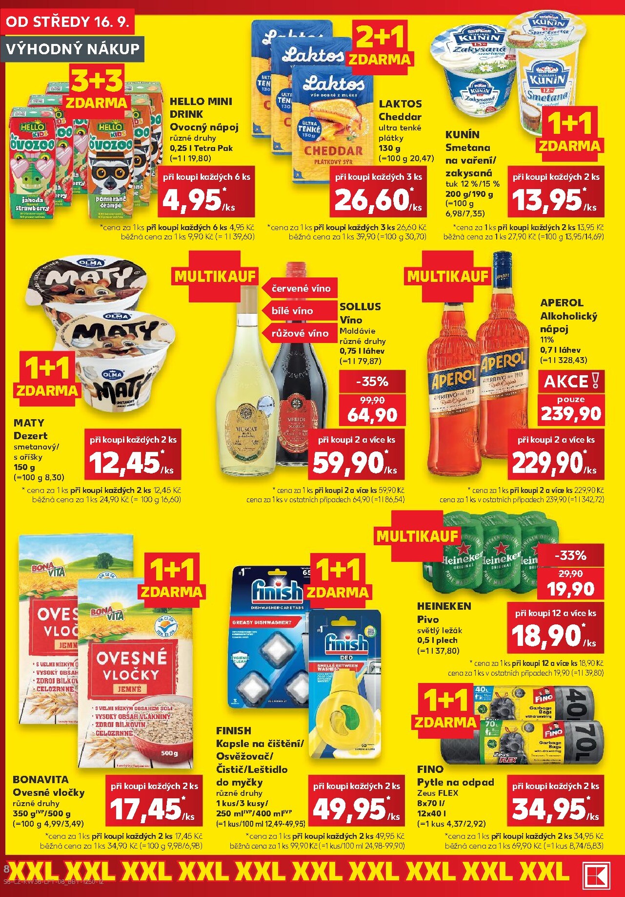 kaufland - Kaufland - Brno leták na příští týden od středy 16.09.2026 do úterý 22.09.2026 - page: 8