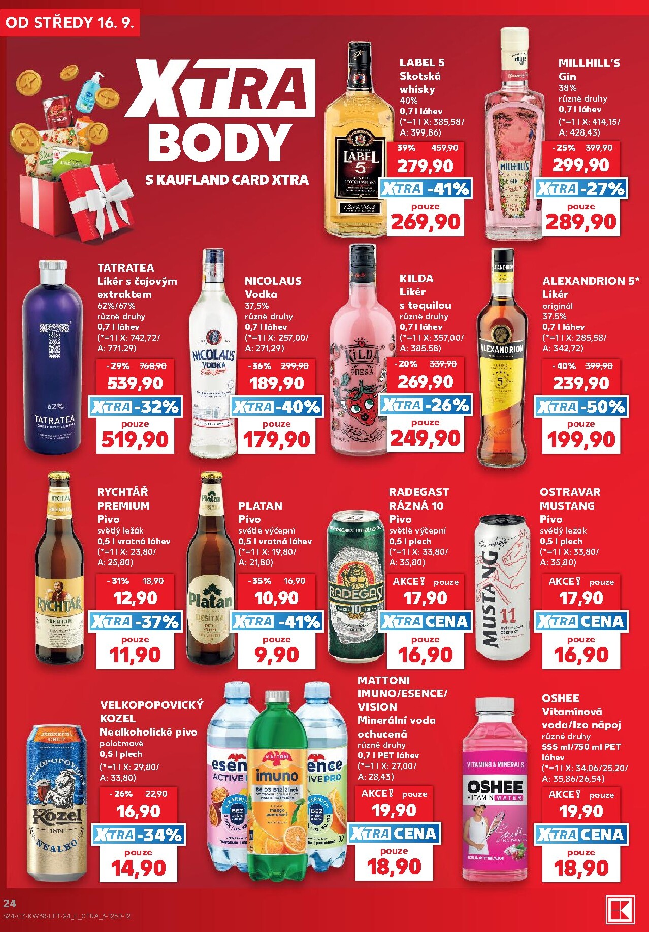 kaufland - Kaufland - Brno leták na příští týden od středy 16.09.2026 do úterý 22.09.2026 - page: 24