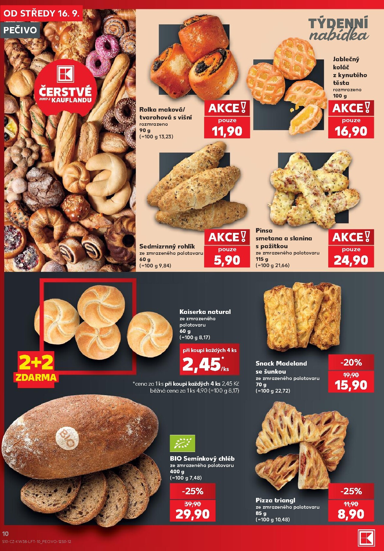kaufland - Aktuální Kaufland - Praha 4 leták platný od středy 16.09.2026 do úterý 22.09.2026 - page: 10