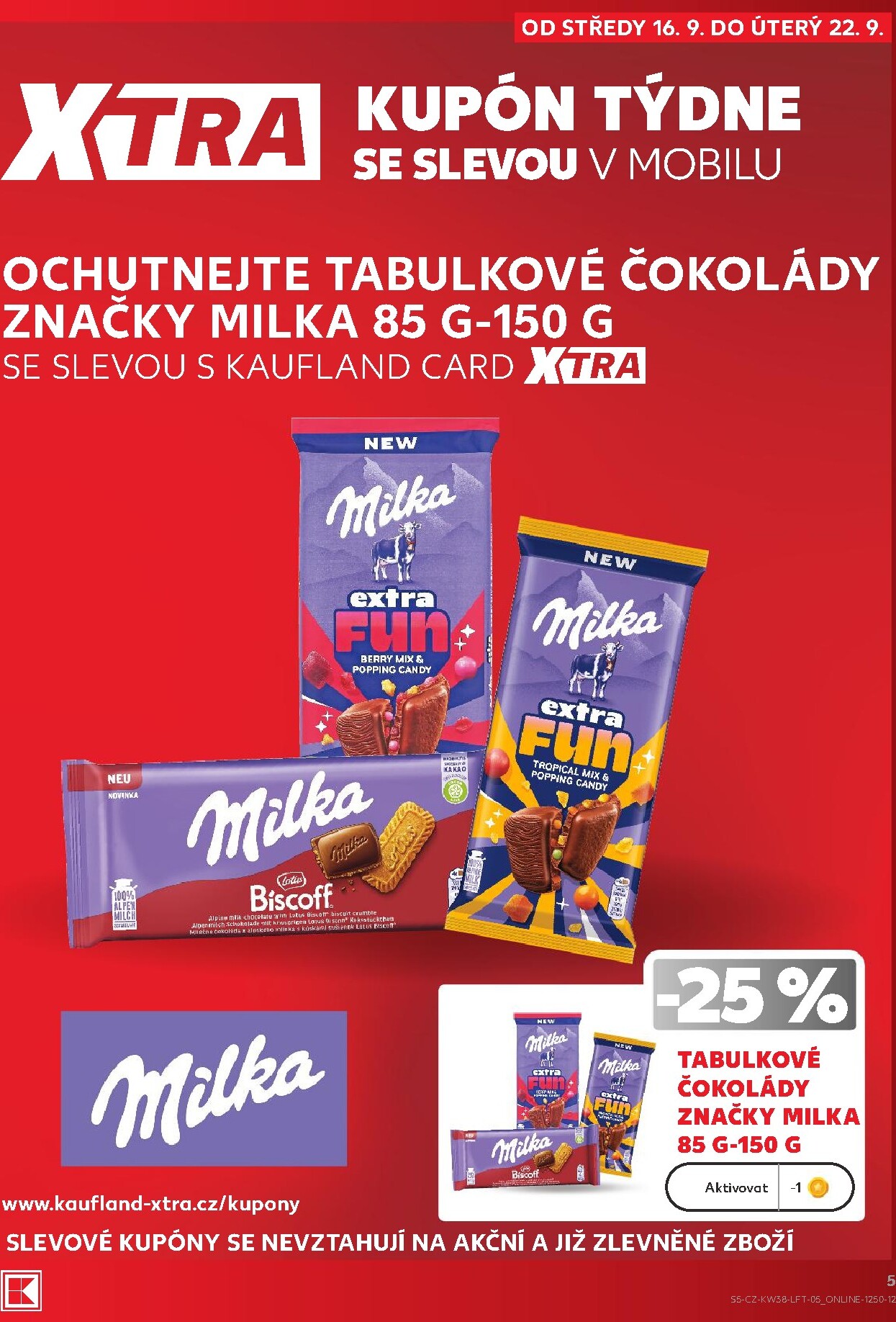 kaufland - Aktuální Kaufland - Praha 4 leták platný od středy 16.09.2026 do úterý 22.09.2026 - page: 5