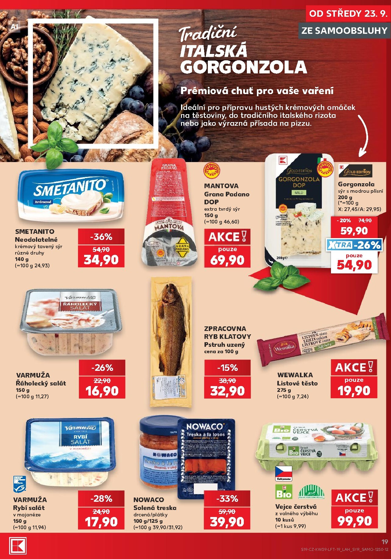 kaufland - Kaufland - Brno leták na příští týden od středy 23.09.2026 do úterý 29.09.2026 - page: 19