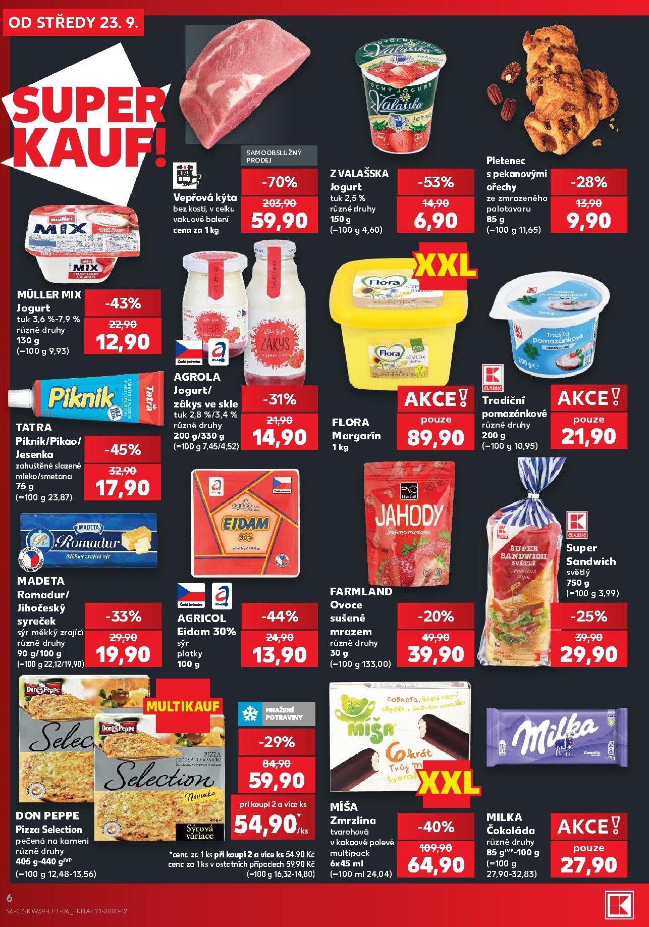 kaufland - Kaufland - Brno leták na příští týden od středy 23.09.2026 do úterý 29.09.2026 - page: 6