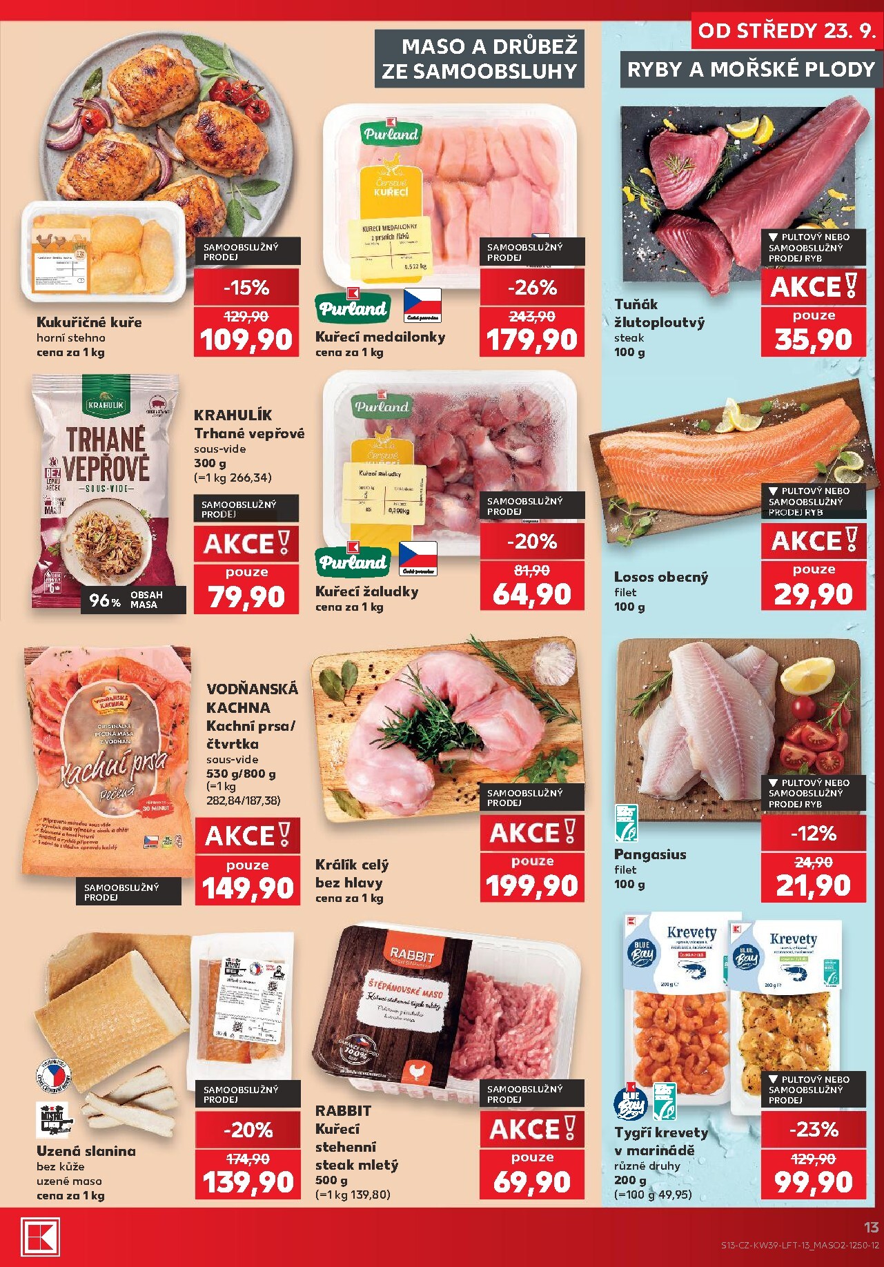 kaufland - Kaufland - Ostrava leták na příští týden od středy 23.09.2026 do úterý 29.09.2026 - page: 13