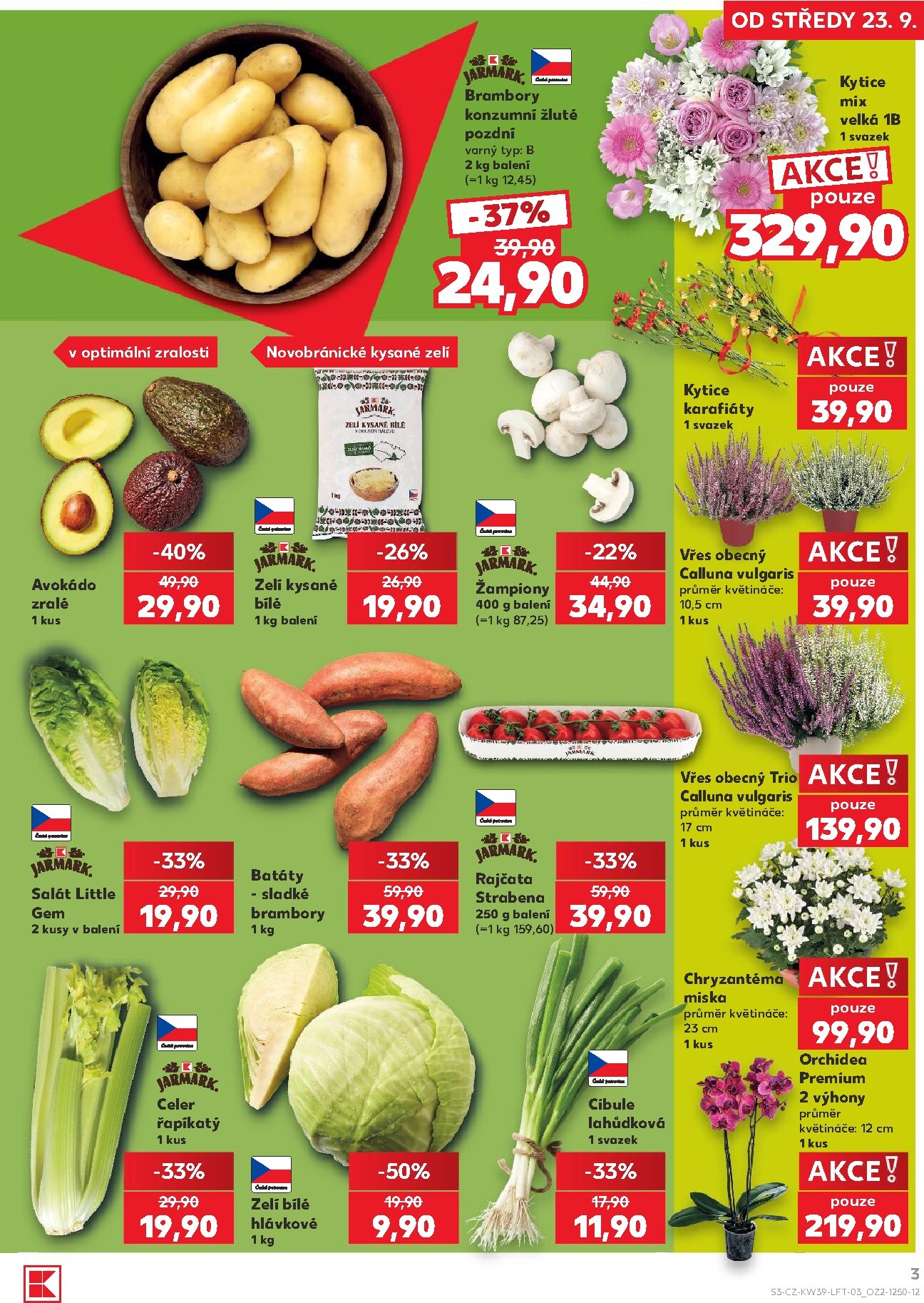 kaufland - Kaufland - Ostrava leták na příští týden od středy 23.09.2026 do úterý 29.09.2026 - page: 3