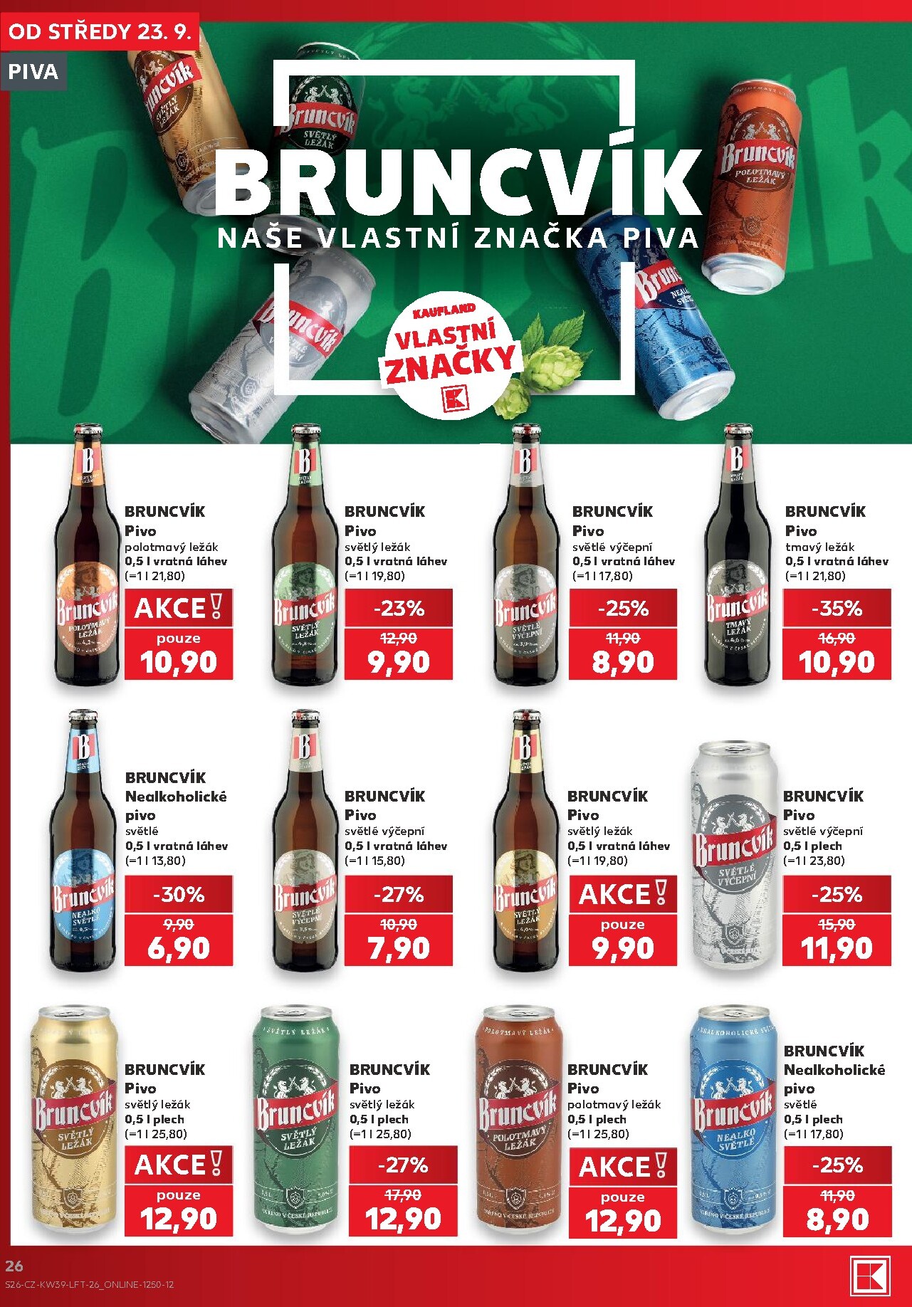 kaufland - Kaufland - Ostrava leták na příští týden od středy 23.09.2026 do úterý 29.09.2026 - page: 26
