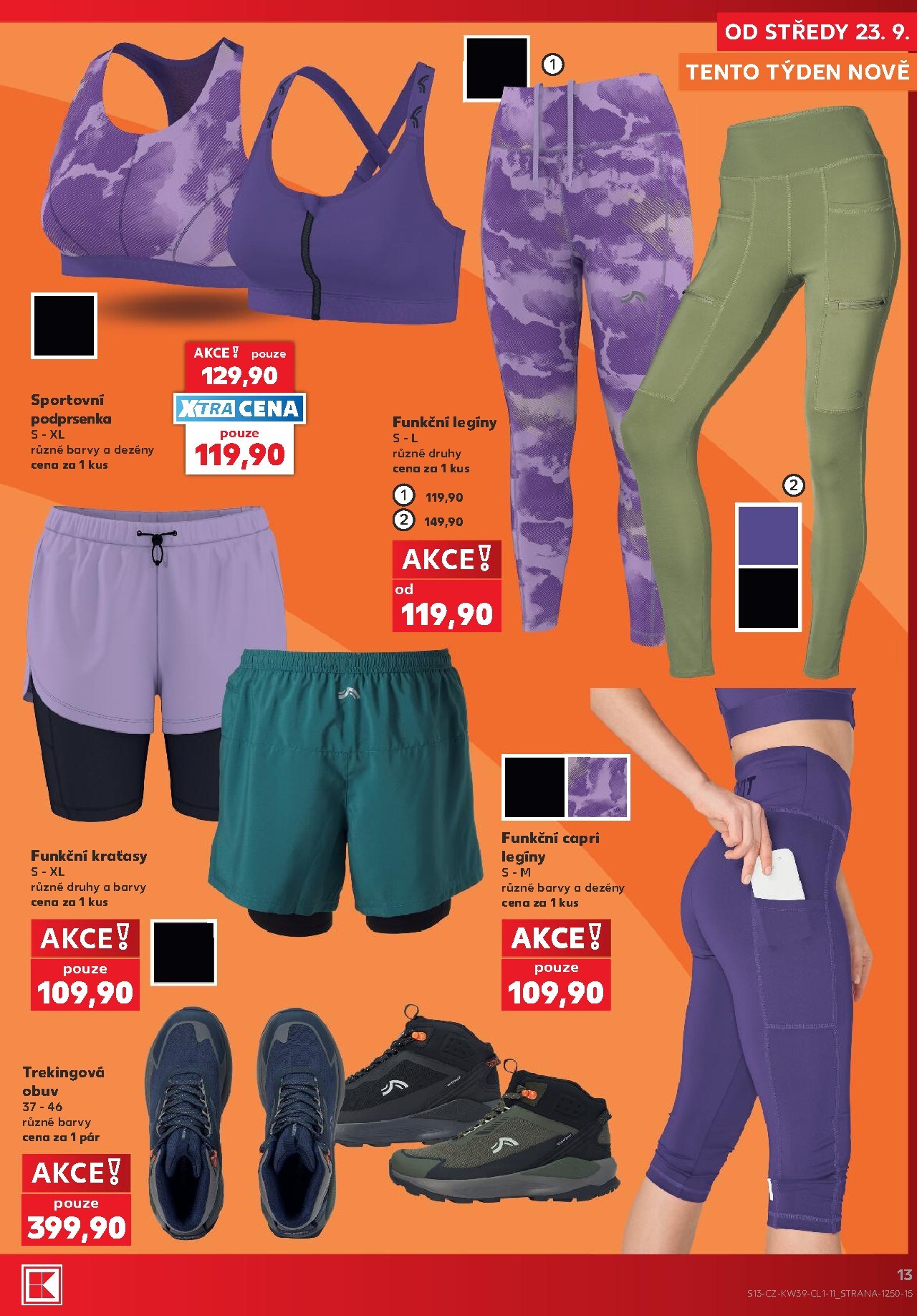 kaufland - Kaufland - Ostrava - Spotřební zboží leták na příští týden od středy 23.09.2026 do úterý 29.09.2026 - page: 13