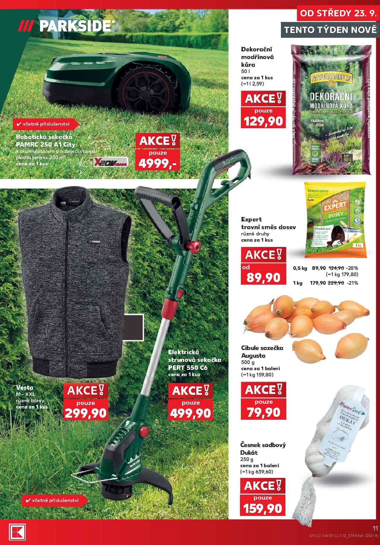 kaufland - Kaufland - Ostrava - Spotřební zboží leták na příští týden od středy 23.09.2026 do úterý 29.09.2026 - page: 11