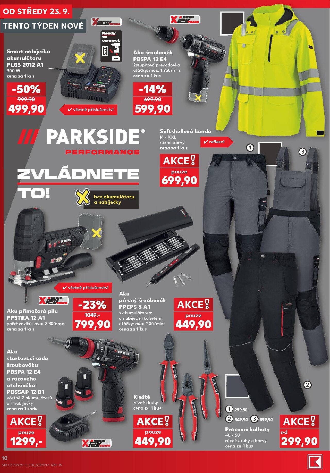 kaufland - Kaufland - Ostrava - Spotřební zboží leták na příští týden od středy 23.09.2026 do úterý 29.09.2026 - page: 10