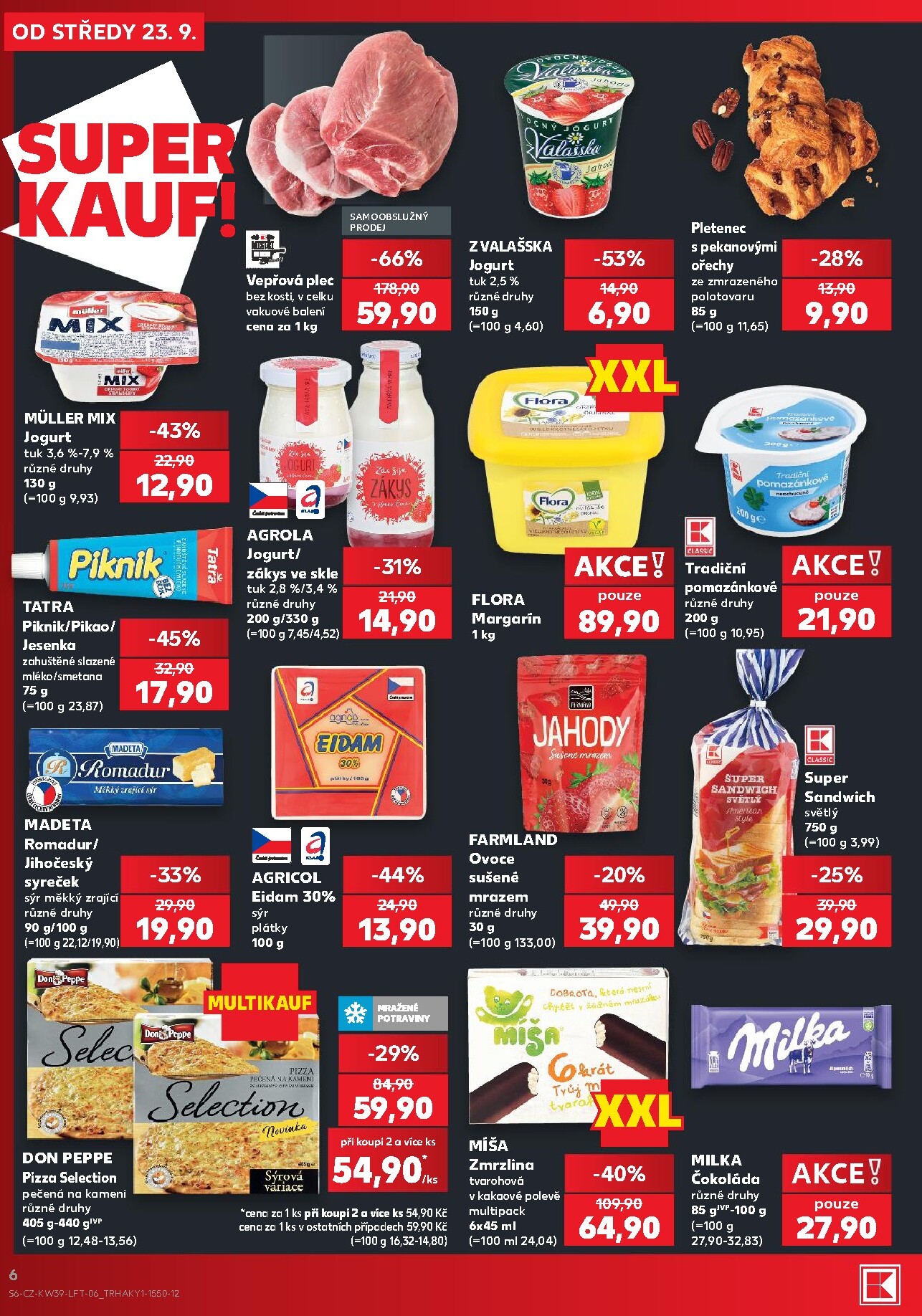 kaufland - Kaufland - Praha 4 leták na příští týden od středy 23.09.2026 do úterý 29.09.2026 - page: 6