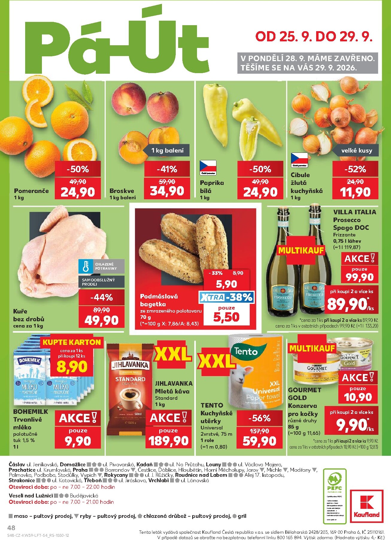 kaufland - Kaufland - Praha 4 leták na příští týden od středy 23.09.2026 do úterý 29.09.2026 - page: 48