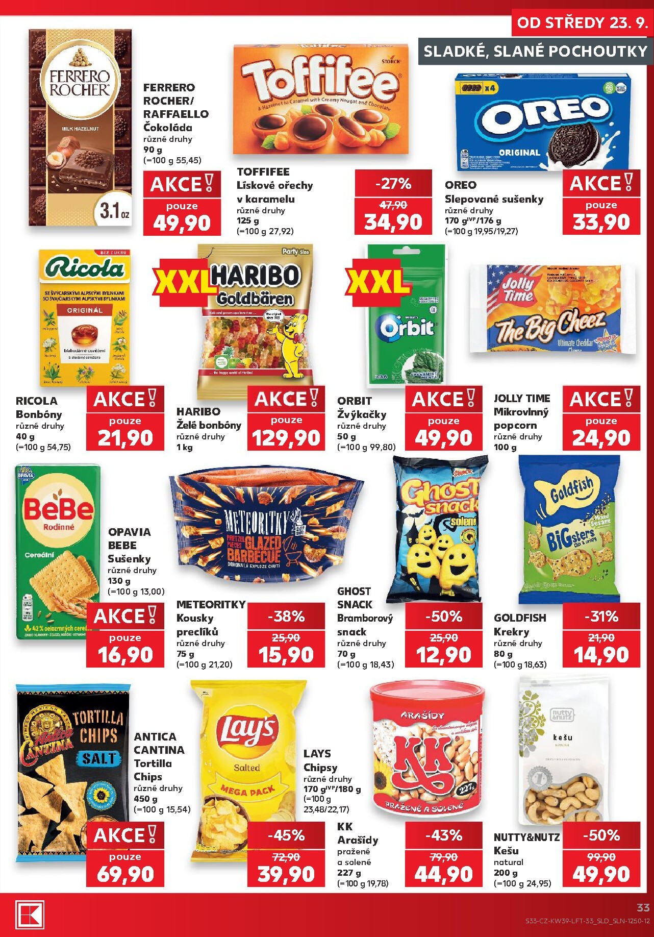 kaufland - Kaufland - Kolín leták na příští týden od středy 23.09.2026 do úterý 29.09.2026 - page: 33