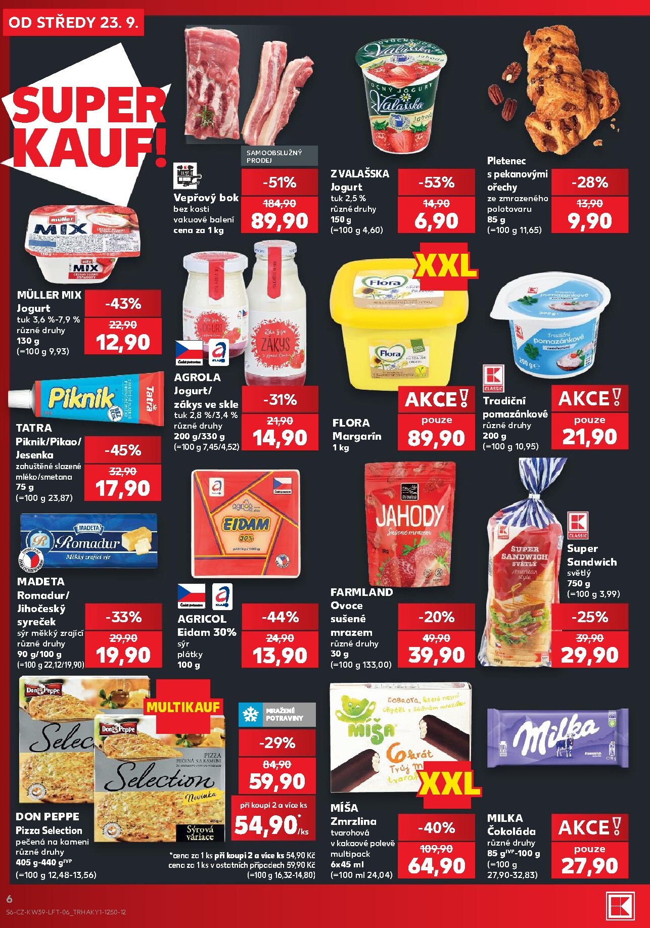 kaufland - Kaufland - Kolín leták na příští týden od středy 23.09.2026 do úterý 29.09.2026 - page: 6