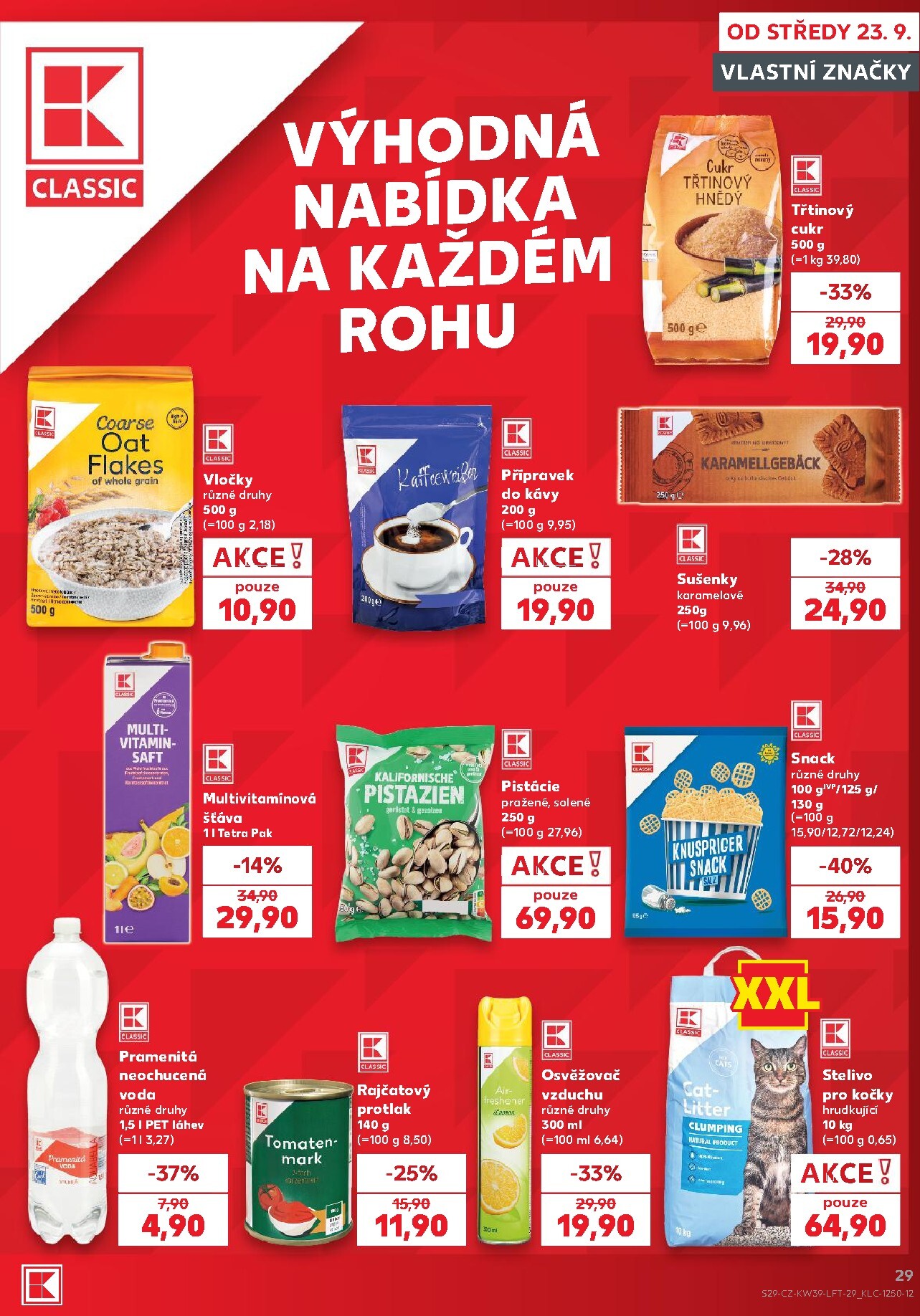 kaufland - Kaufland - Kolín leták na příští týden od středy 23.09.2026 do úterý 29.09.2026 - page: 29