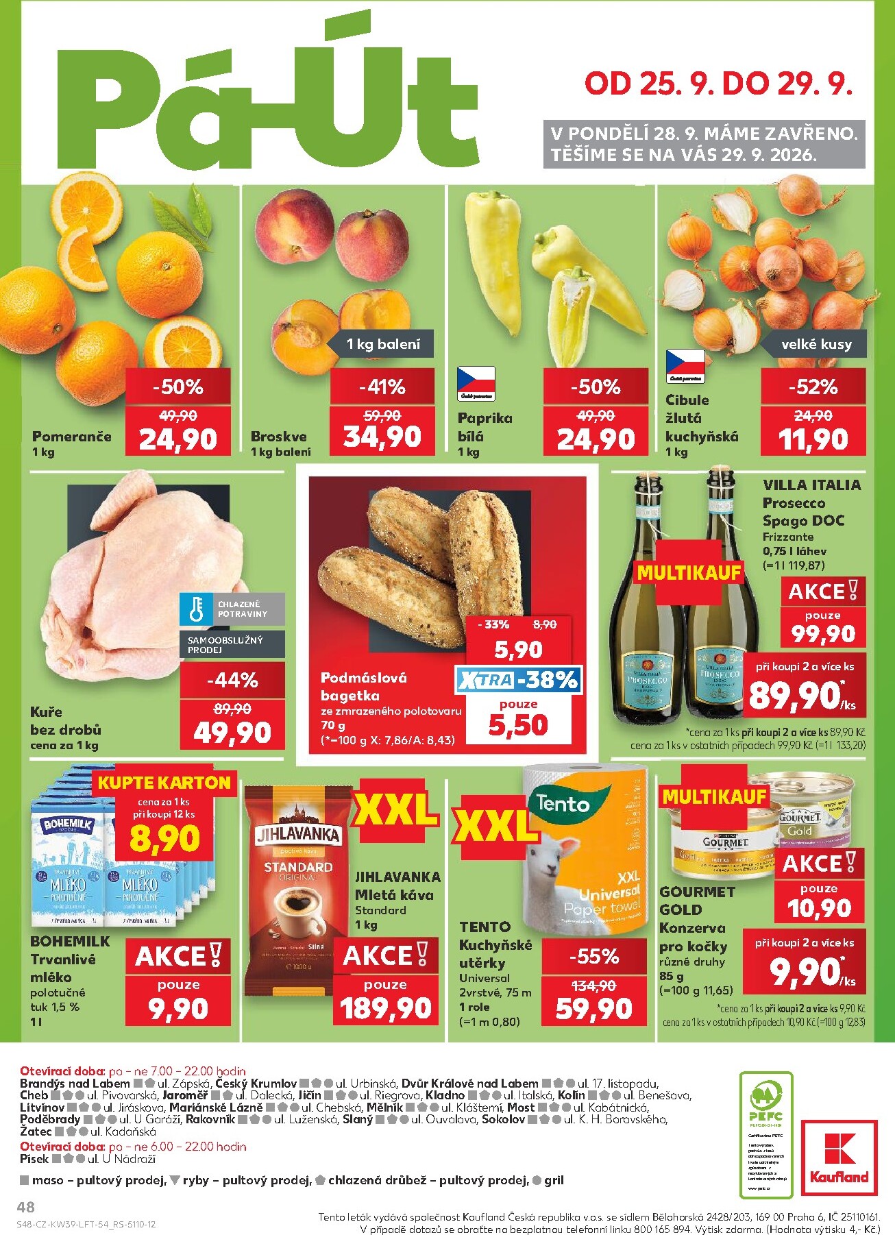 kaufland - Kaufland - Kolín leták na příští týden od středy 23.09.2026 do úterý 29.09.2026 - page: 48