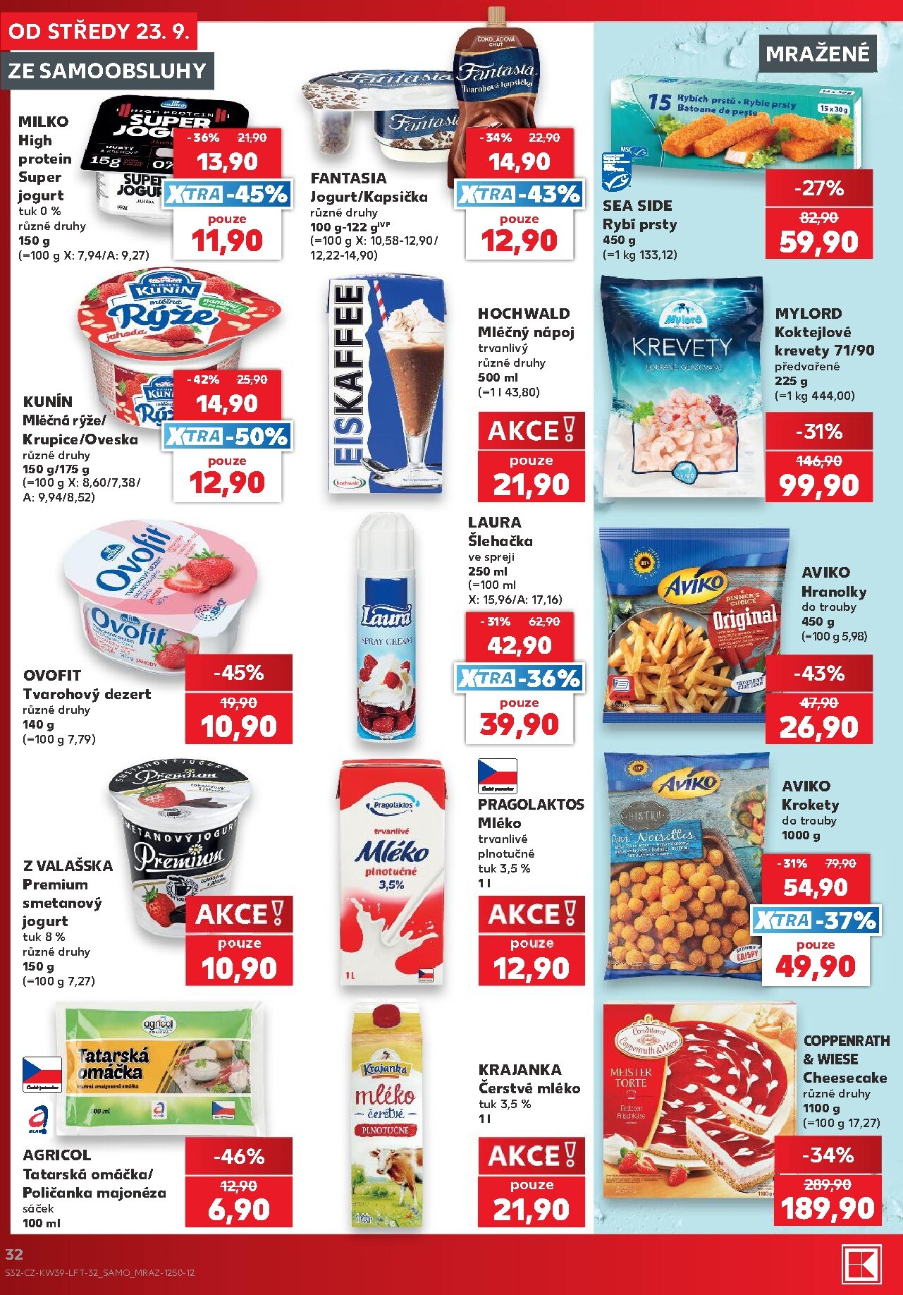 kaufland - Kaufland - Kolín leták na příští týden od středy 23.09.2026 do úterý 29.09.2026 - page: 32