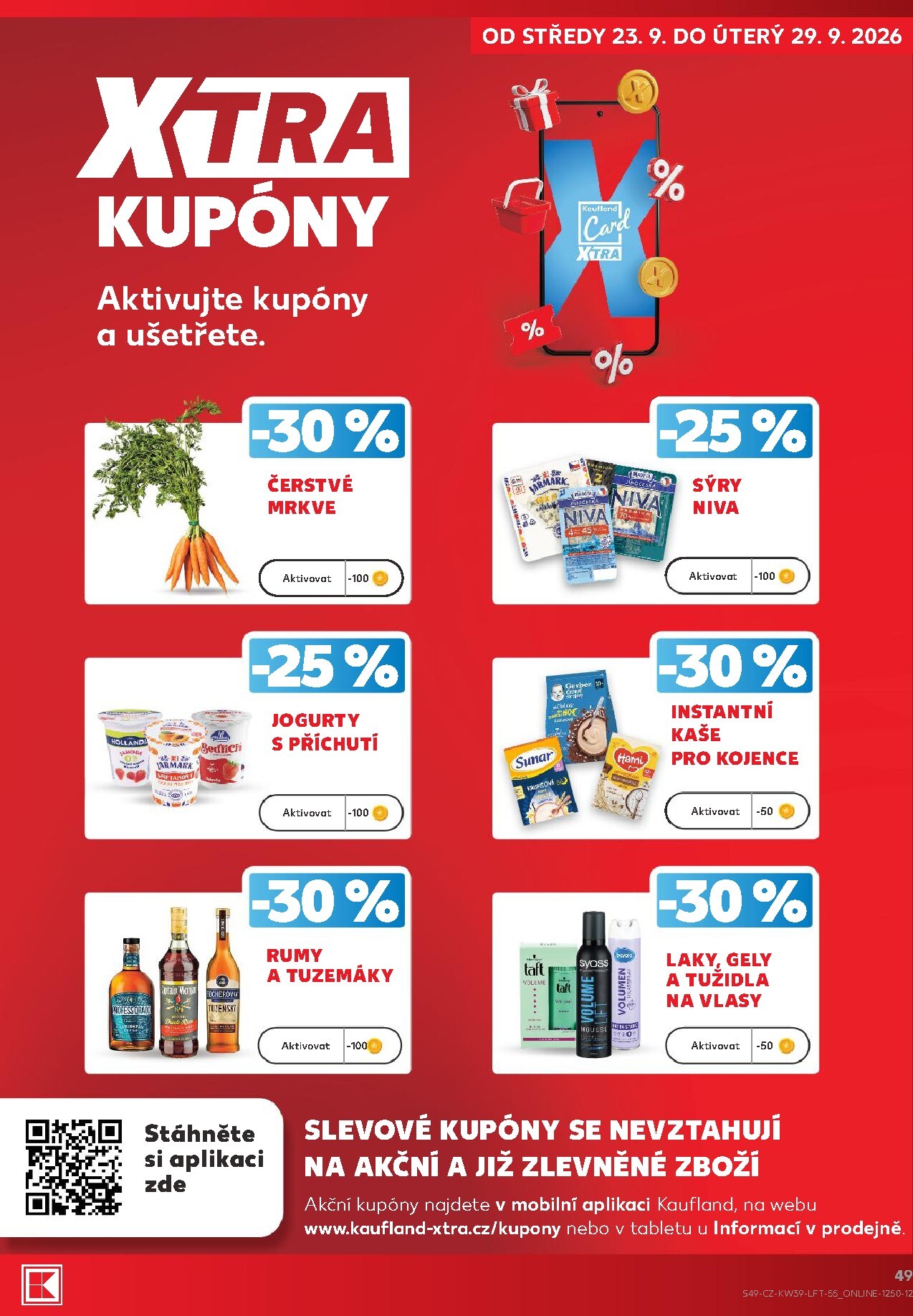 kaufland - Kaufland - Kolín leták na příští týden od středy 23.09.2026 do úterý 29.09.2026 - page: 49