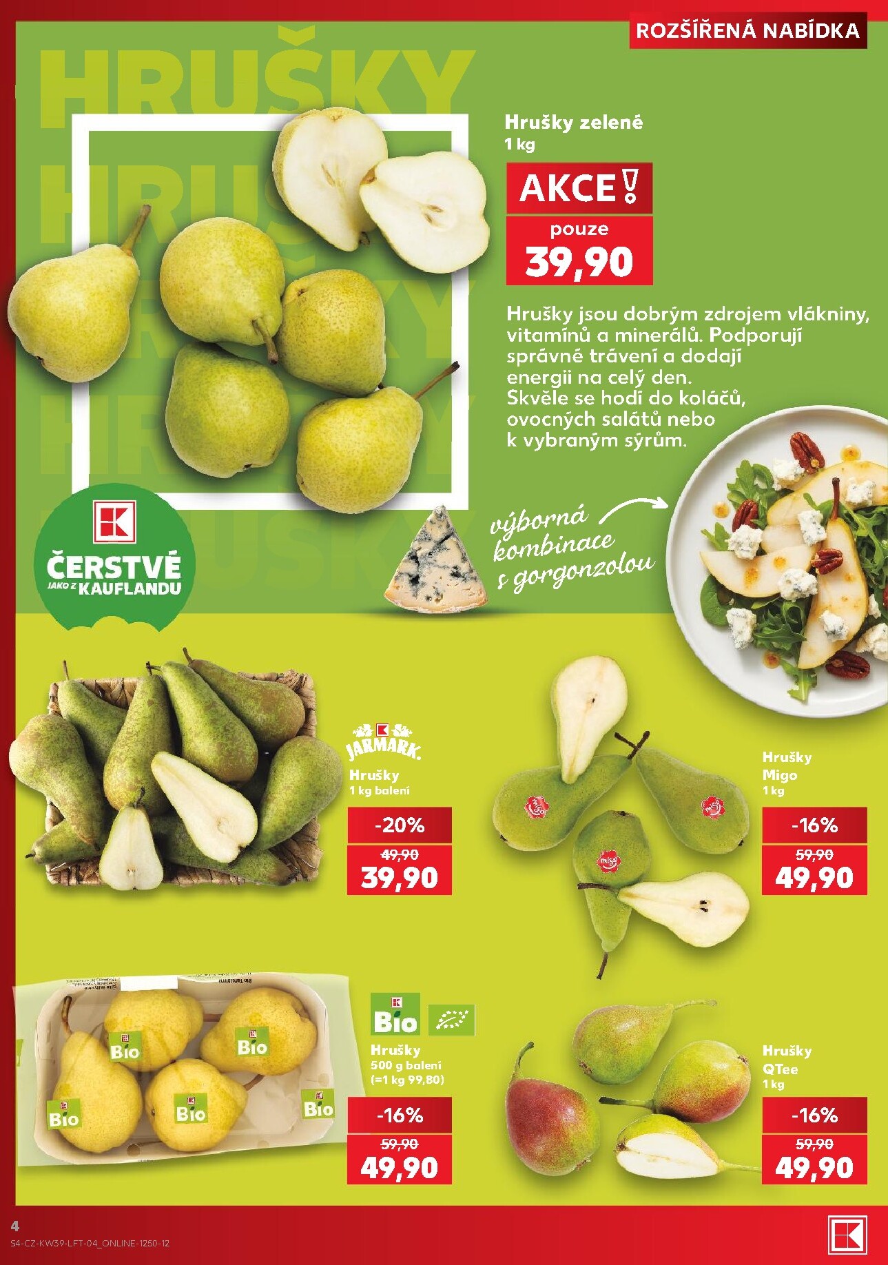 kaufland - Kaufland - Kolín leták na příští týden od středy 23.09.2026 do úterý 29.09.2026 - page: 4
