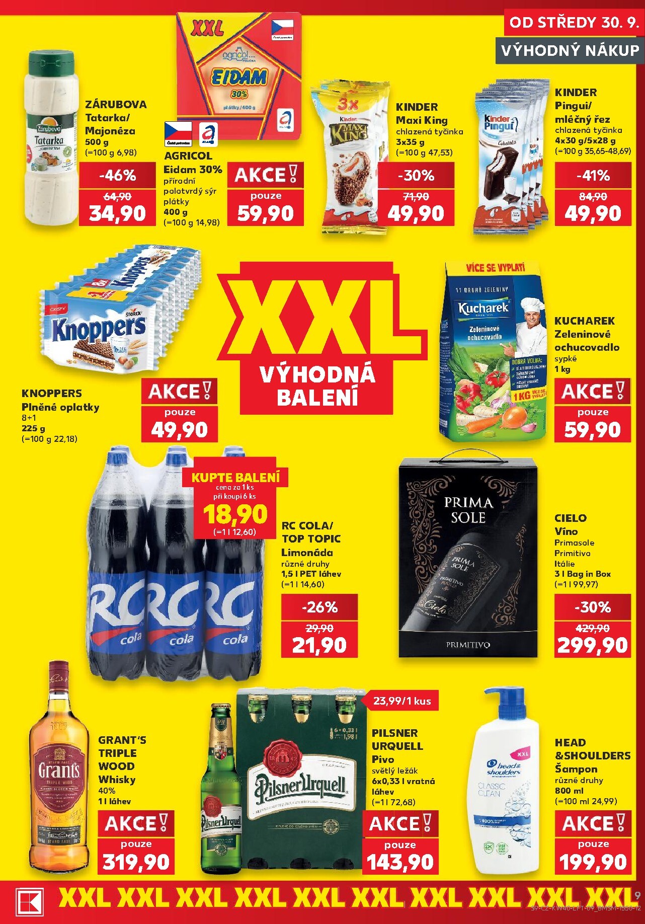 kaufland - Budoucí Kaufland - Praha 4 leták platný od středy 30.09.2026 do úterý 06.10.2026 - page: 9