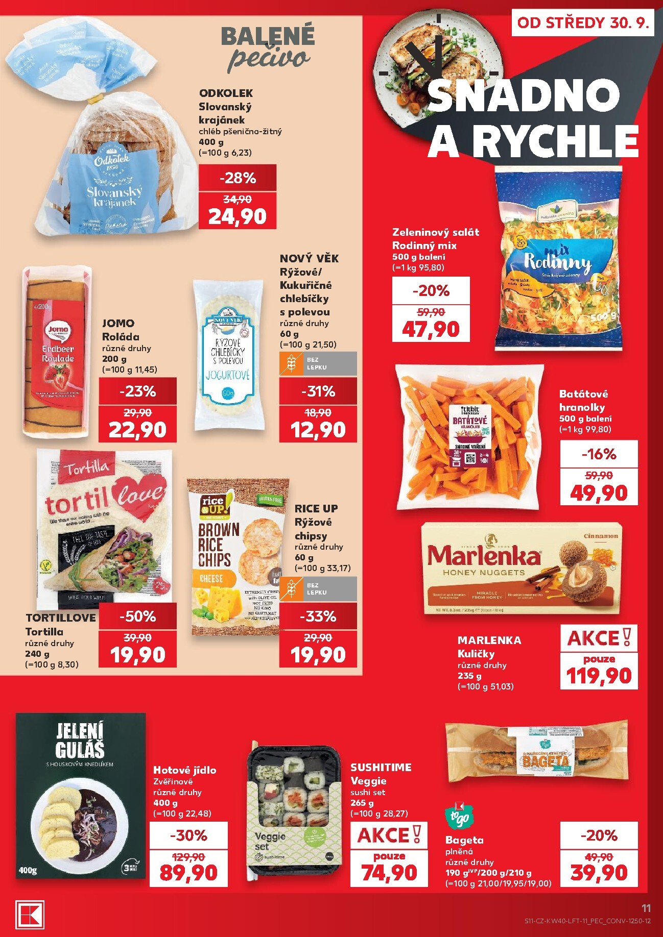 kaufland - Budoucí Kaufland - Brno leták platný od středy 30.09.2026 do úterý 06.10.2026 - page: 11