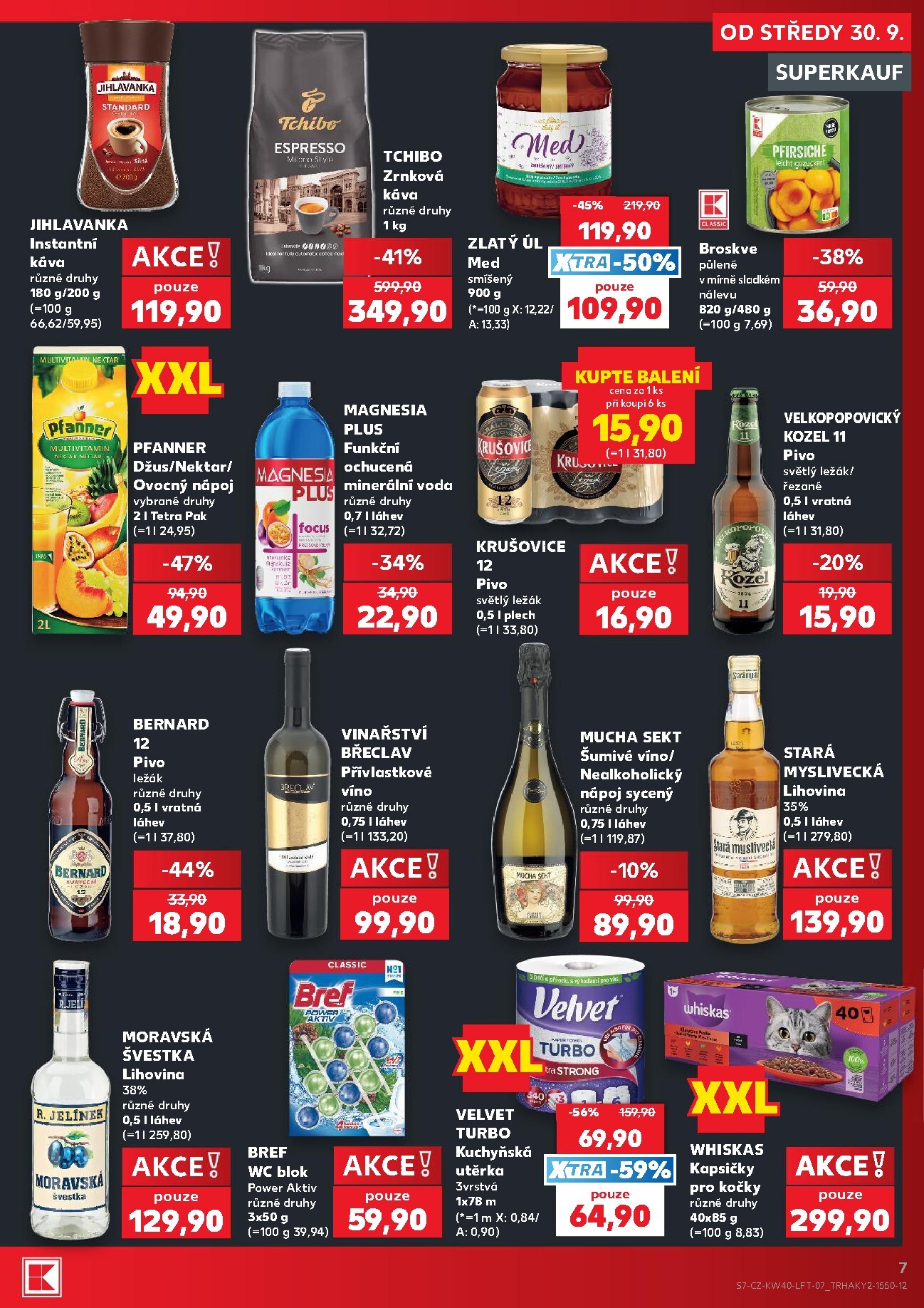 kaufland - Budoucí Kaufland - Kolín leták platný od středy 30.09.2026 do úterý 06.10.2026 - page: 7