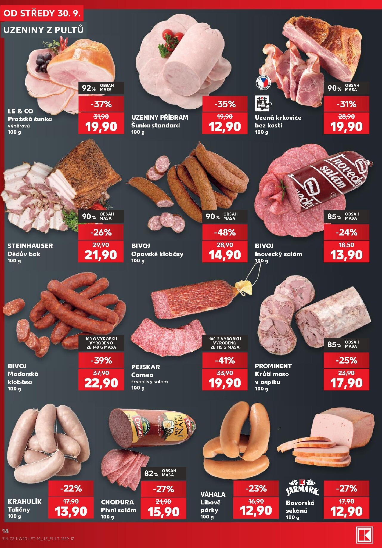 kaufland - Budoucí Kaufland - Kolín leták platný od středy 30.09.2026 do úterý 06.10.2026 - page: 14