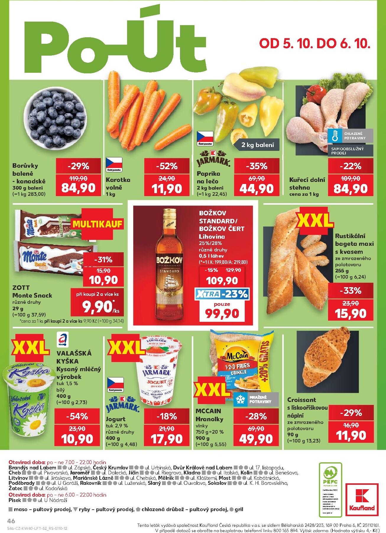 kaufland - Budoucí Kaufland - Kolín leták platný od středy 30.09.2026 do úterý 06.10.2026 - page: 46