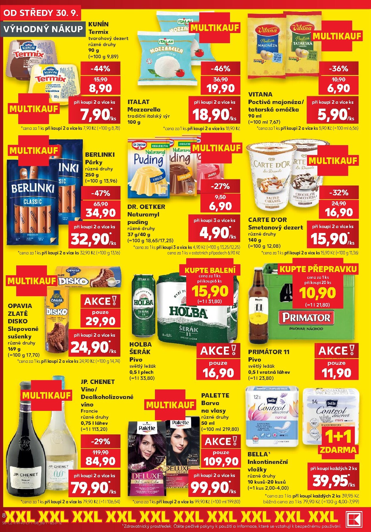 kaufland - Budoucí Kaufland - Kolín leták platný od středy 30.09.2026 do úterý 06.10.2026 - page: 8