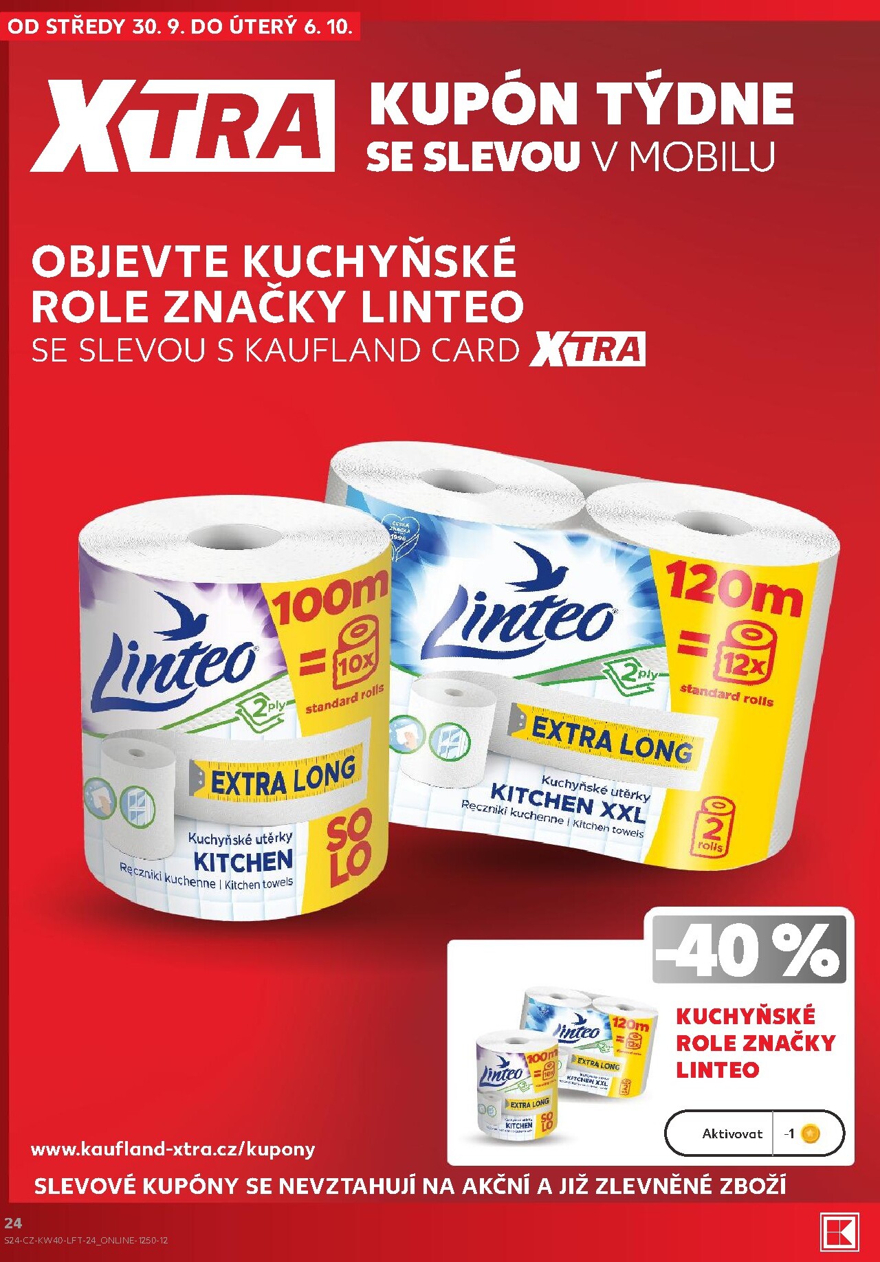 kaufland - Budoucí Kaufland - Kolín leták platný od středy 30.09.2026 do úterý 06.10.2026 - page: 24