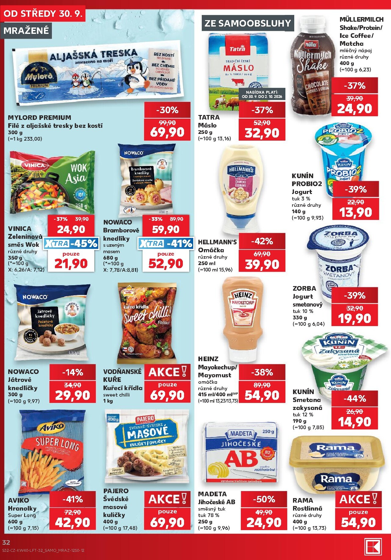 kaufland - Budoucí Kaufland - Kolín leták platný od středy 30.09.2026 do úterý 06.10.2026 - page: 32