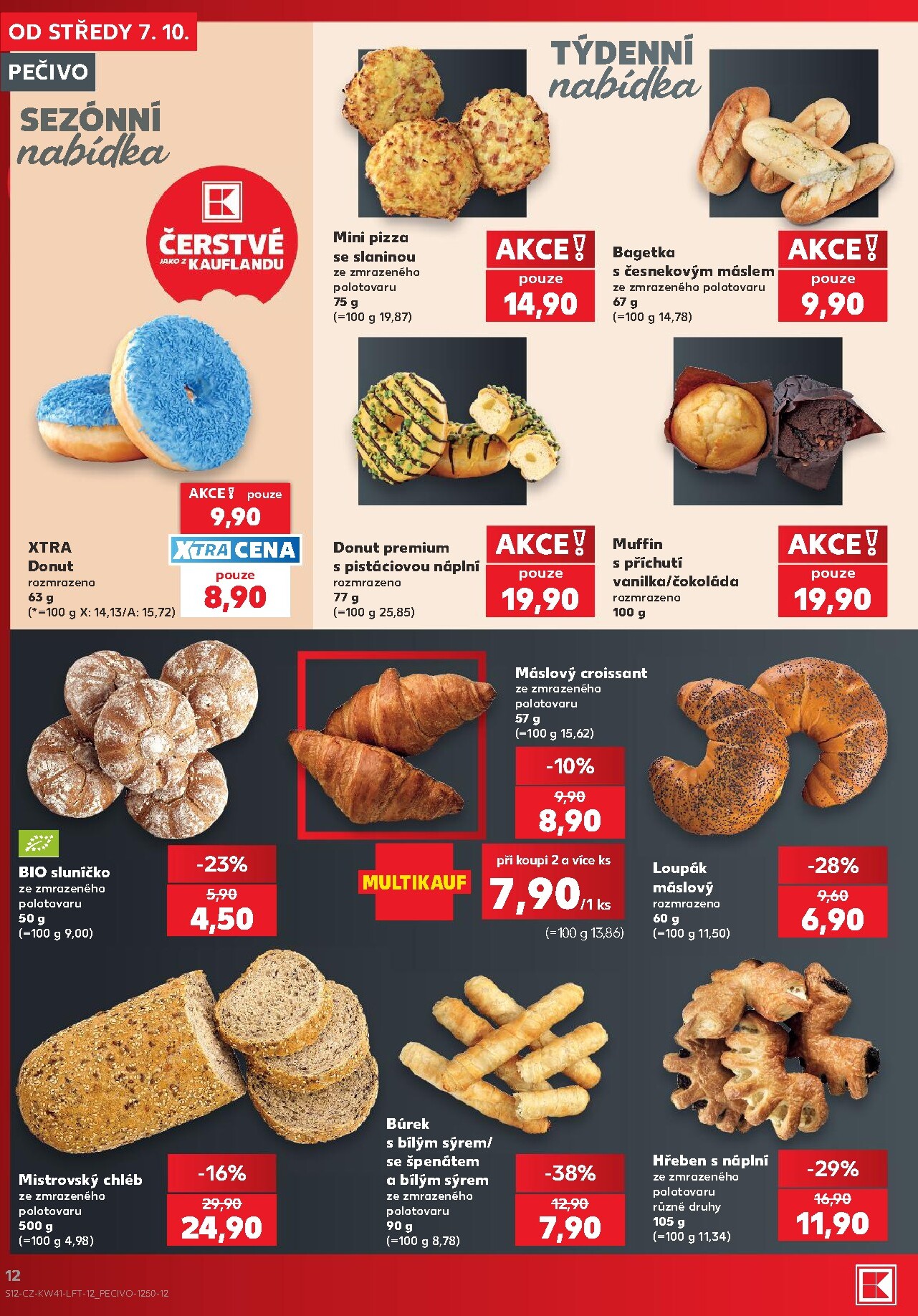 kaufland - Budoucí Kaufland - Praha 4 leták platný od středy 07.10.2026 do úterý 13.10.2026 - page: 12