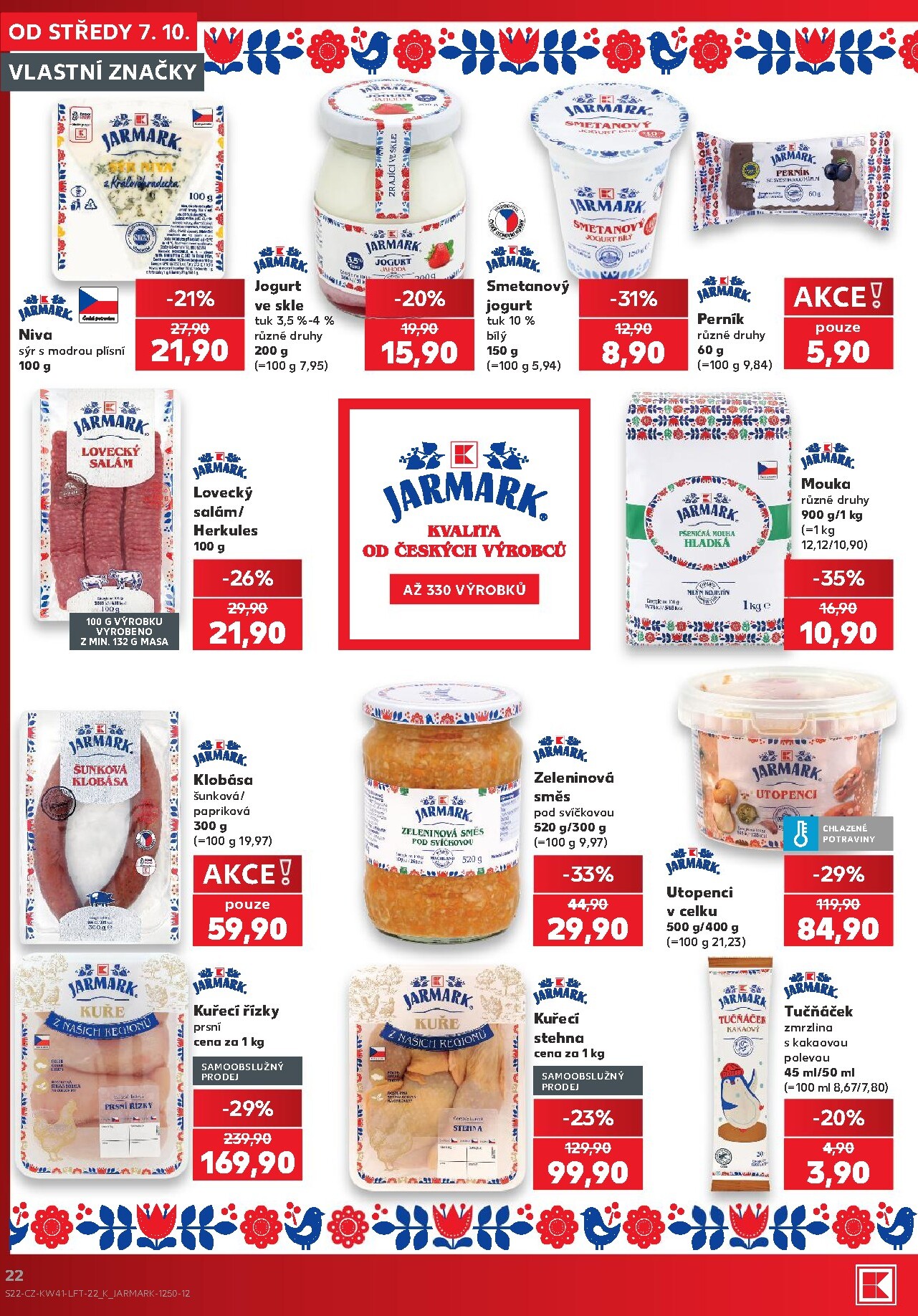 kaufland - Budoucí Kaufland - Praha 4 leták platný od středy 07.10.2026 do úterý 13.10.2026 - page: 22