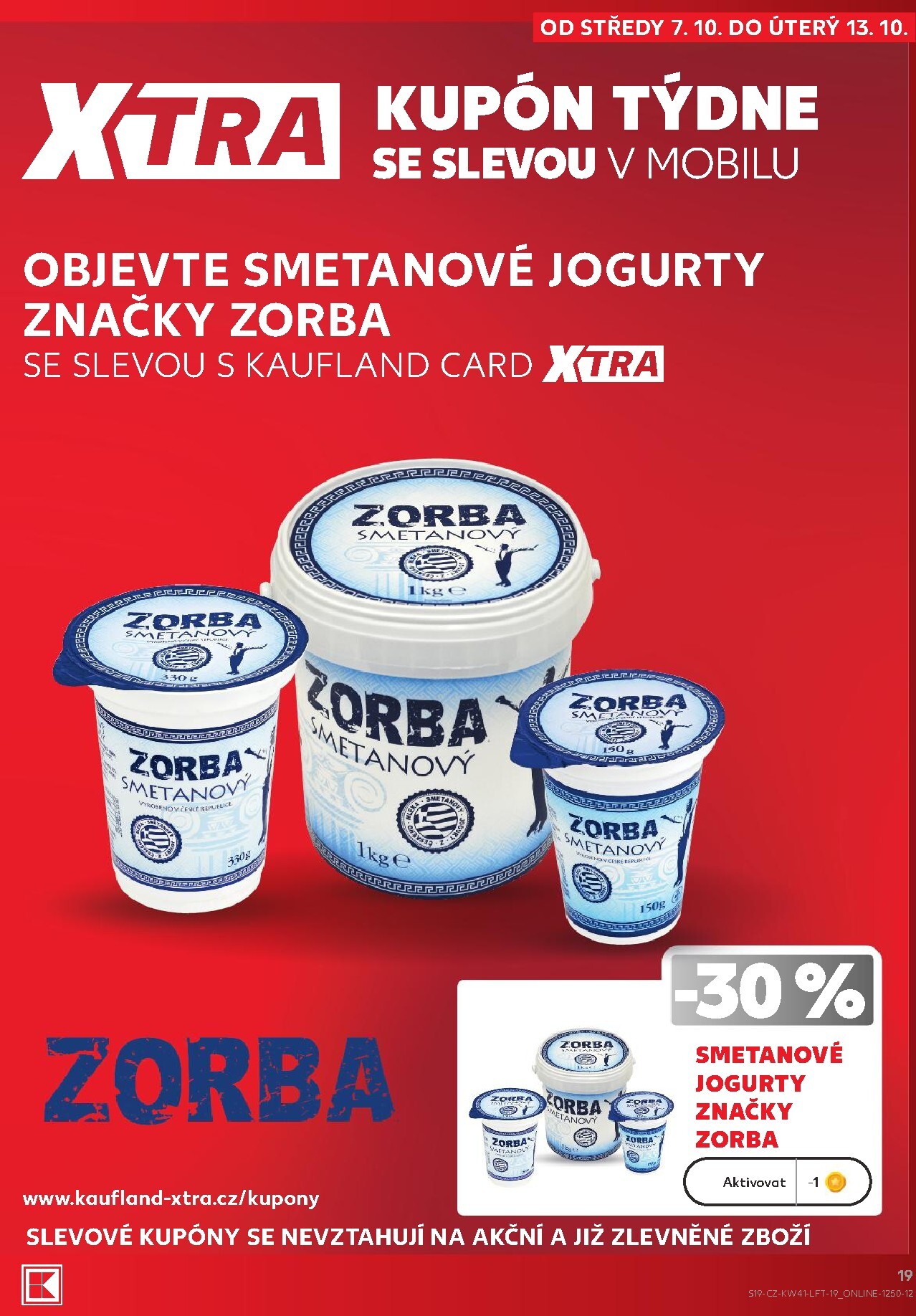 kaufland - Budoucí Kaufland - Praha 4 leták platný od středy 07.10.2026 do úterý 13.10.2026 - page: 19