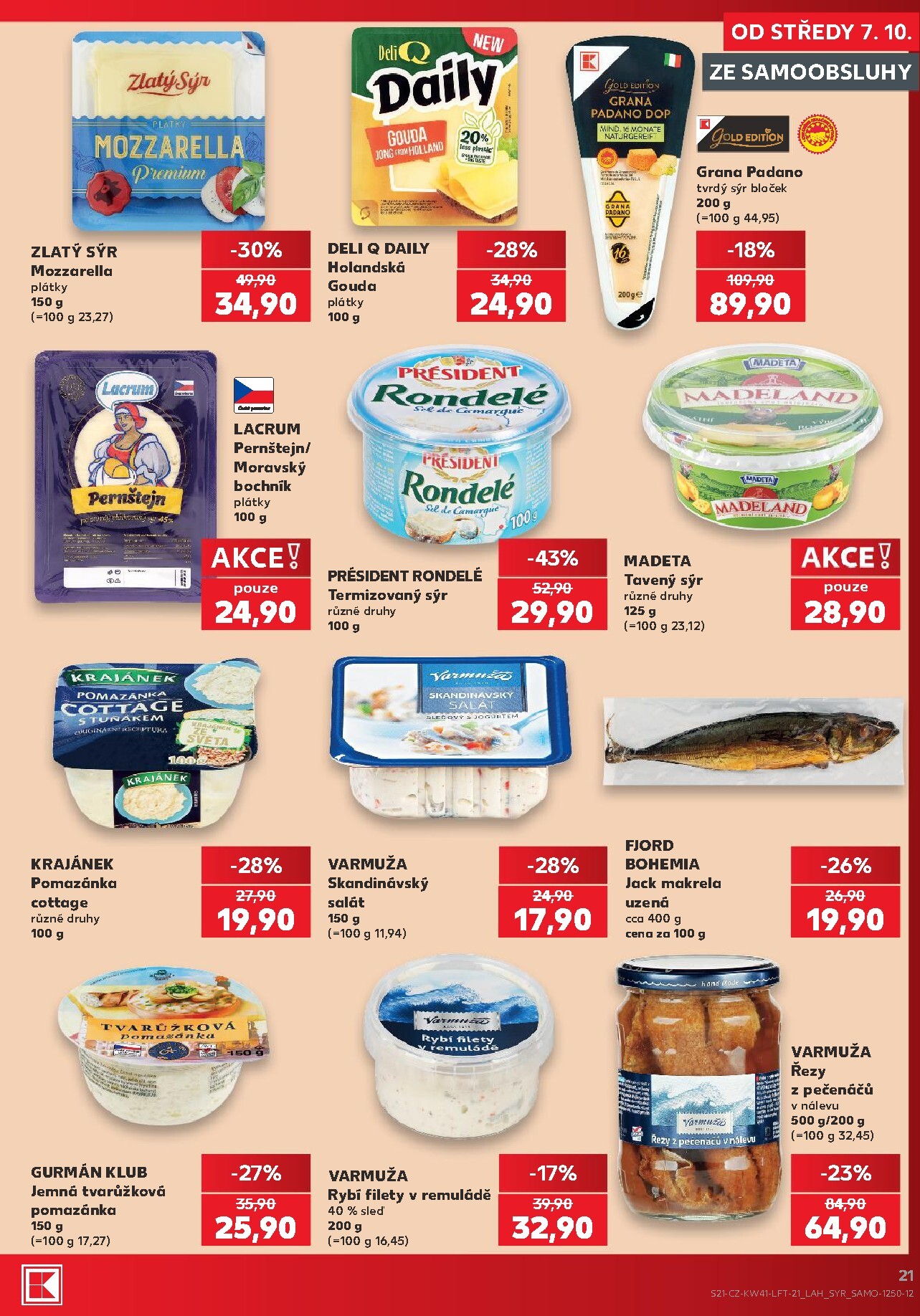 kaufland - Budoucí Kaufland - Praha 4 leták platný od středy 07.10.2026 do úterý 13.10.2026 - page: 21