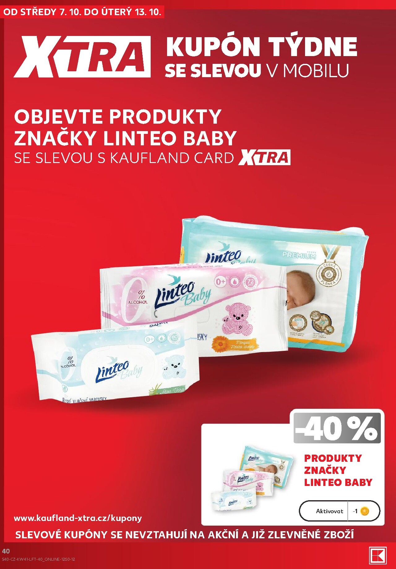 kaufland - Budoucí Kaufland - Brno leták platný od středy 07.10.2026 do úterý 13.10.2026 - page: 40