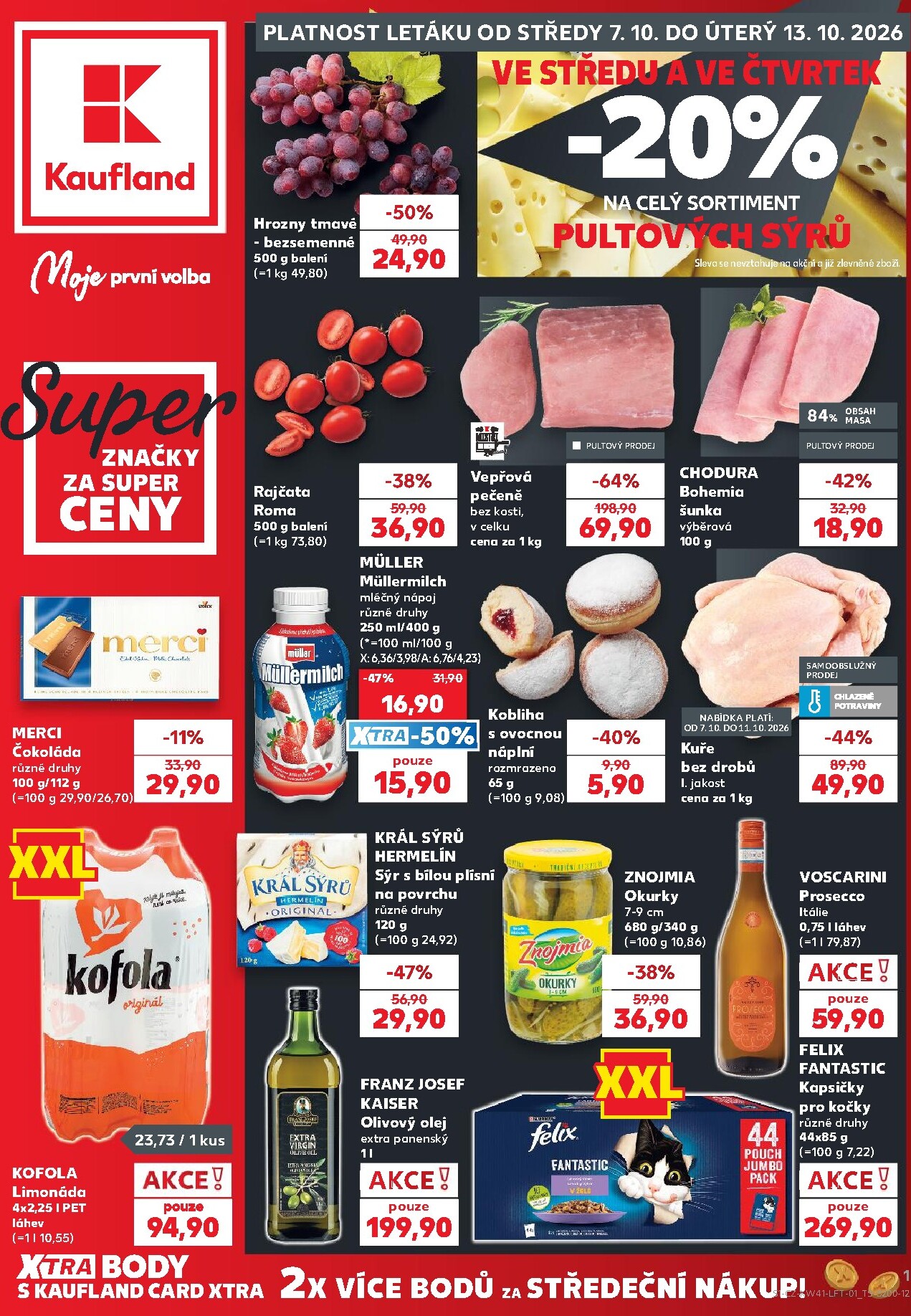 kaufland - Budoucí Kaufland - Ostrava leták platný od středy 07.10.2026 do úterý 13.10.2026