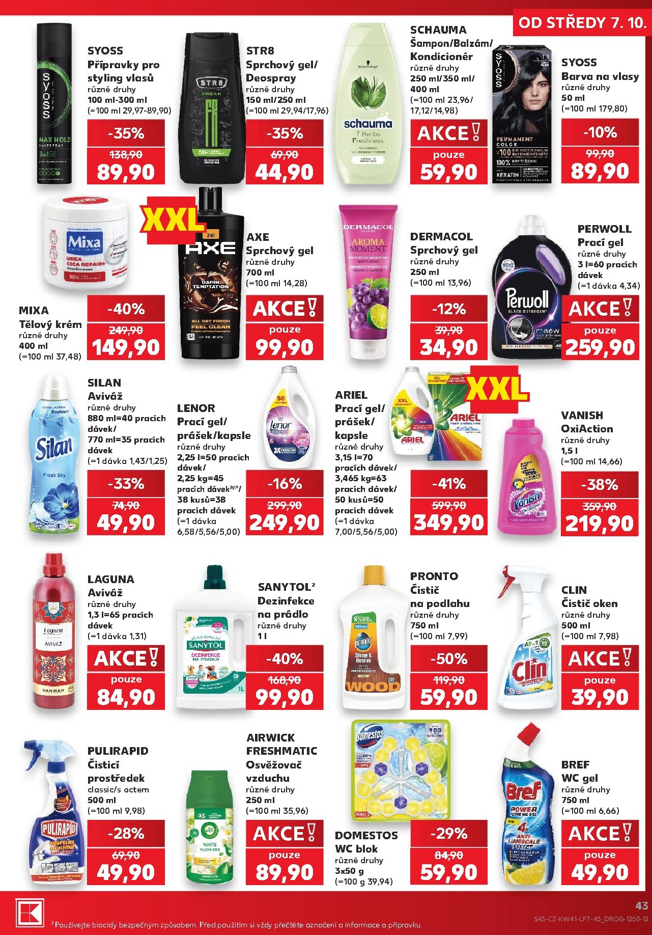 kaufland - Budoucí Kaufland - Ostrava leták platný od středy 07.10.2026 do úterý 13.10.2026 - page: 43