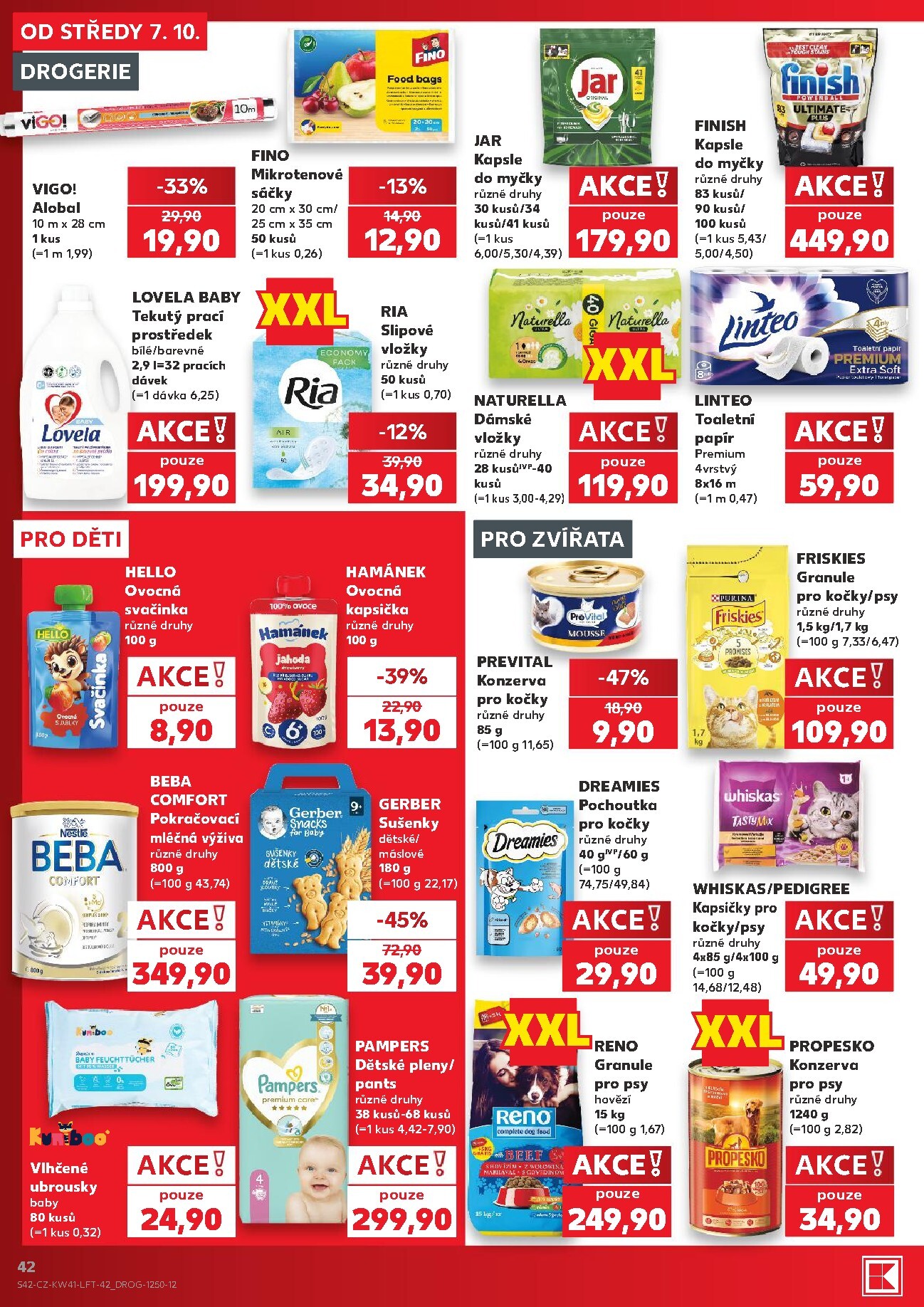 kaufland - Budoucí Kaufland - Ostrava leták platný od středy 07.10.2026 do úterý 13.10.2026 - page: 42