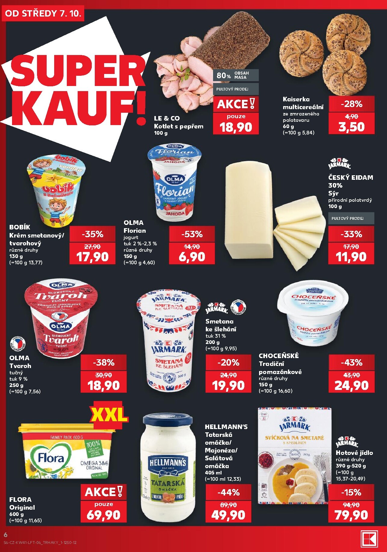 kaufland - Budoucí Kaufland - Kolín leták platný od středy 07.10.2026 do úterý 13.10.2026 - page: 6