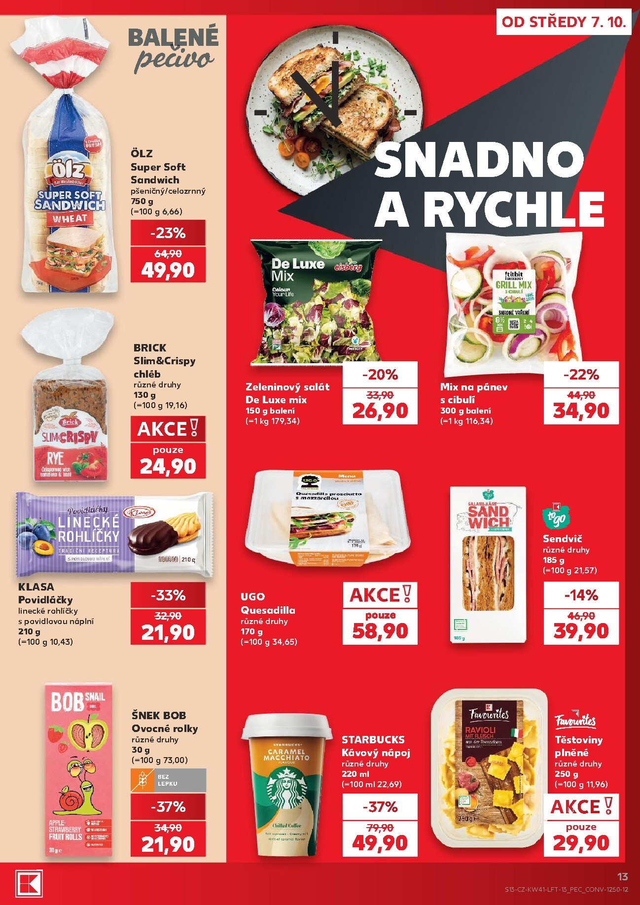 kaufland - Budoucí Kaufland - Kolín leták platný od středy 07.10.2026 do úterý 13.10.2026 - page: 13